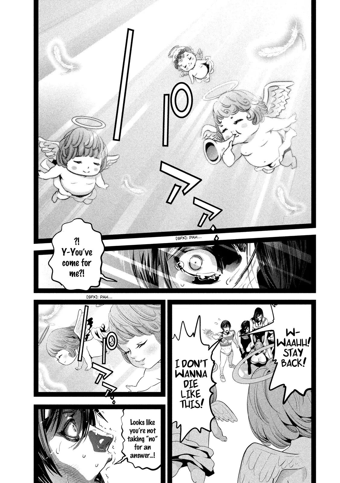 Kangoku Gakuen Chapter 209 page 12 - Chapter 209: Heaven Can't Wait