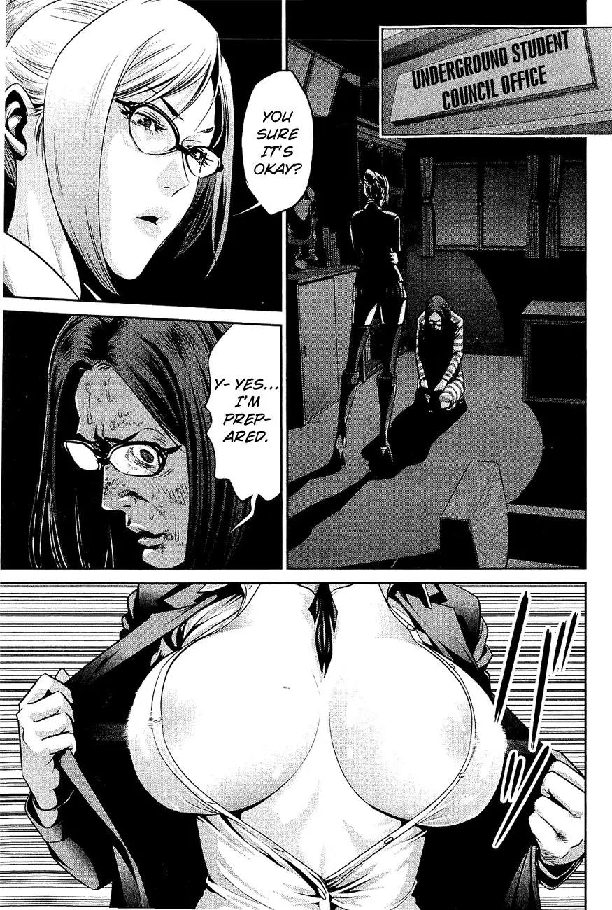 Kangoku Gakuen Chapter 21 page 8 - Chapter 21 : Sacrifice
