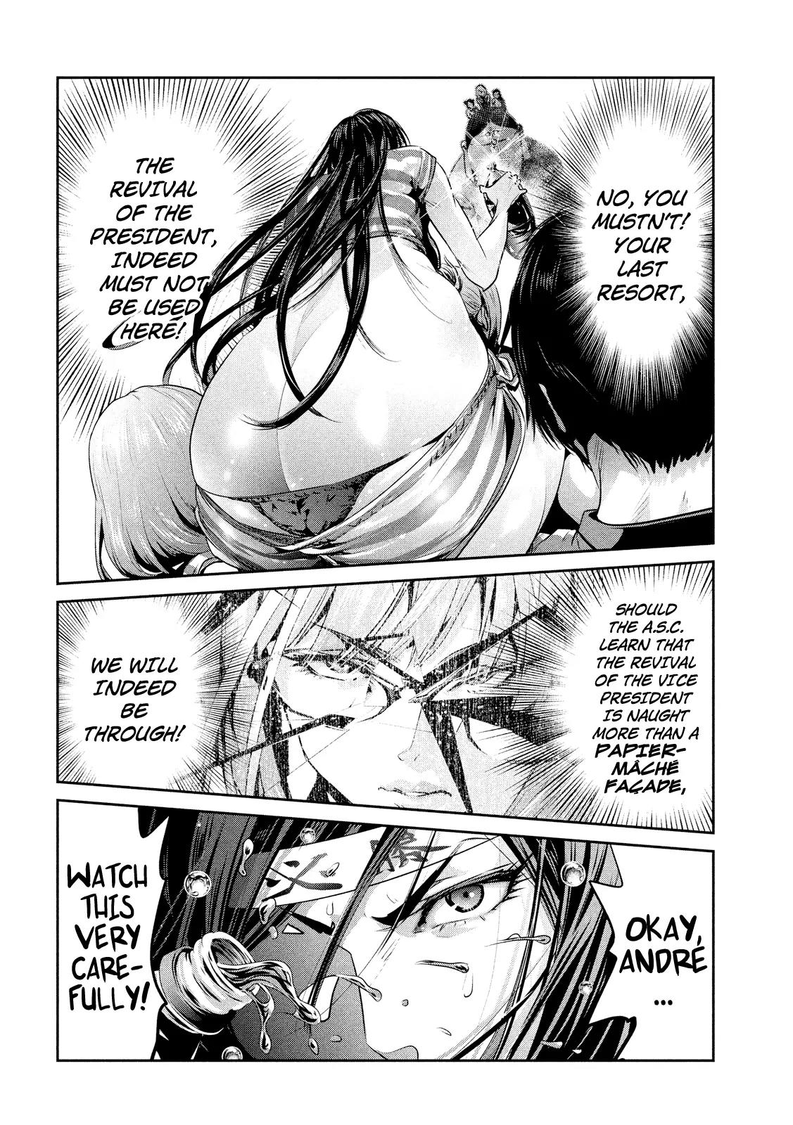 Kangoku Gakuen Chapter 211 page 19 - Chapter 211: My Darling Clementine