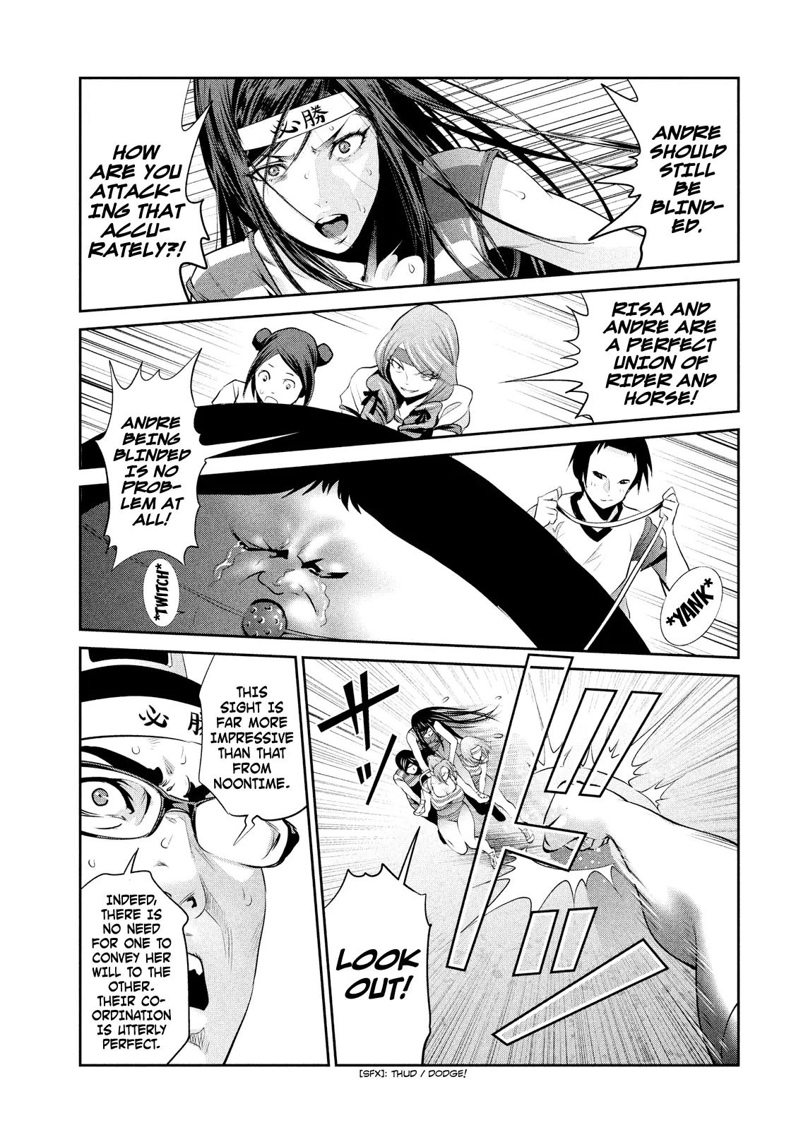 Kangoku Gakuen Chapter 212 page 10 - Chapter 212: Invasion of the Mega-Monsters