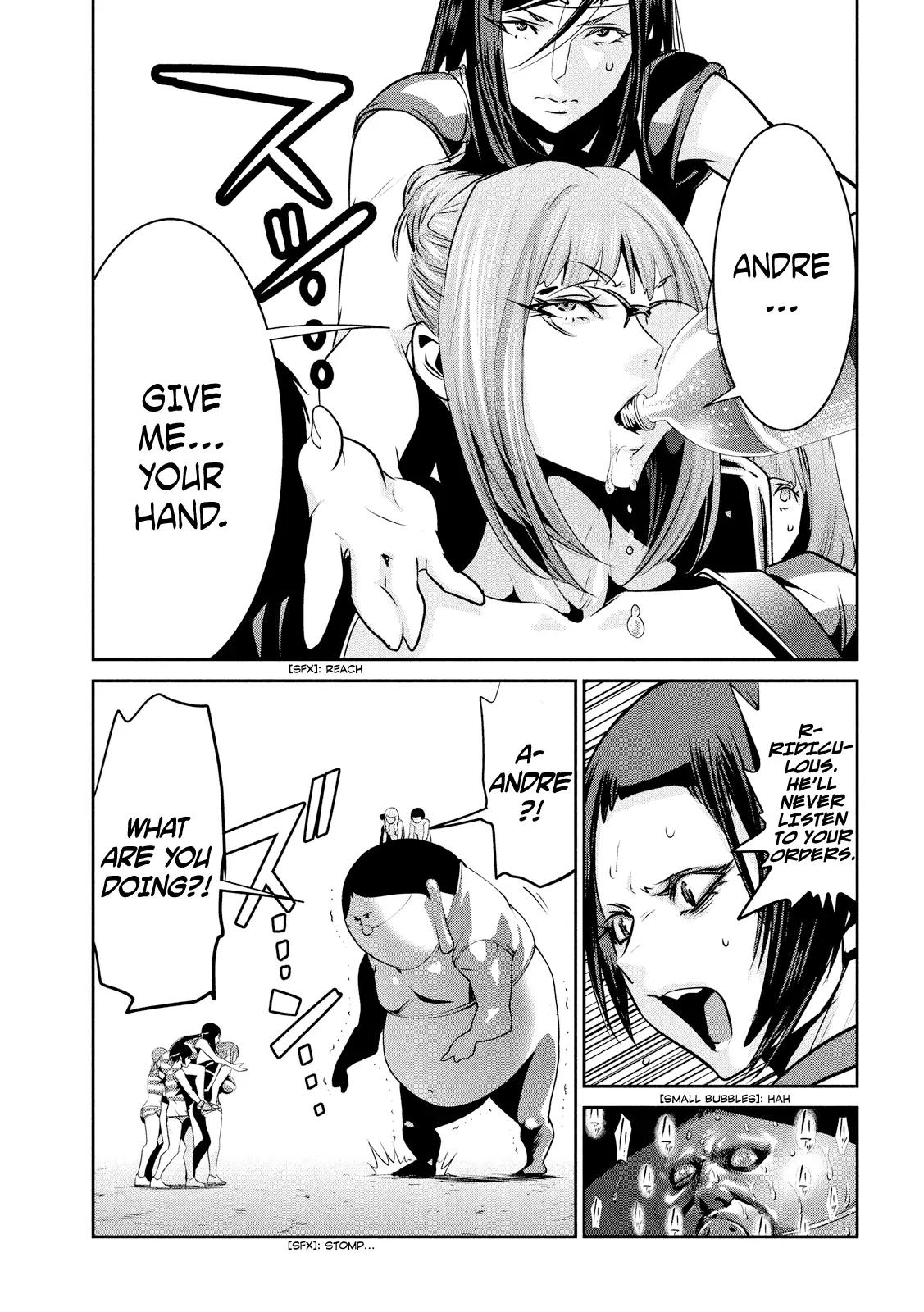 Kangoku Gakuen Chapter 212 page 16 - Chapter 212: Invasion of the Mega-Monsters