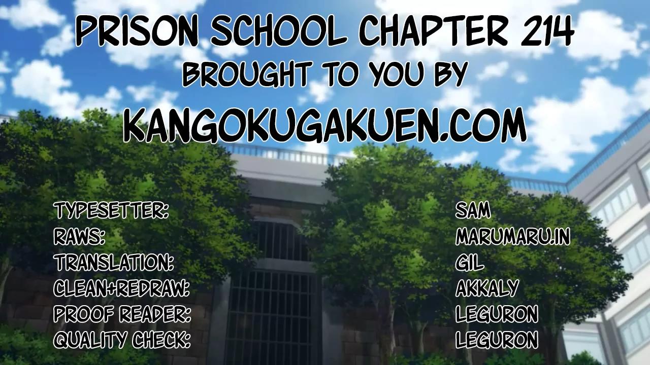 Kangoku Gakuen Chapter 214 page 1 - Chapter 214: The Man Who Brings The Miracle