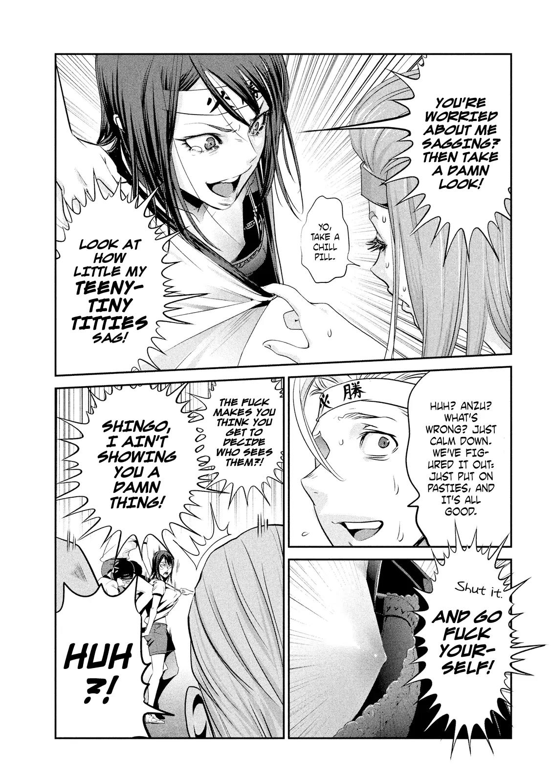 Kangoku Gakuen Chapter 215 page 14 - Chapter 215: Bra Girls