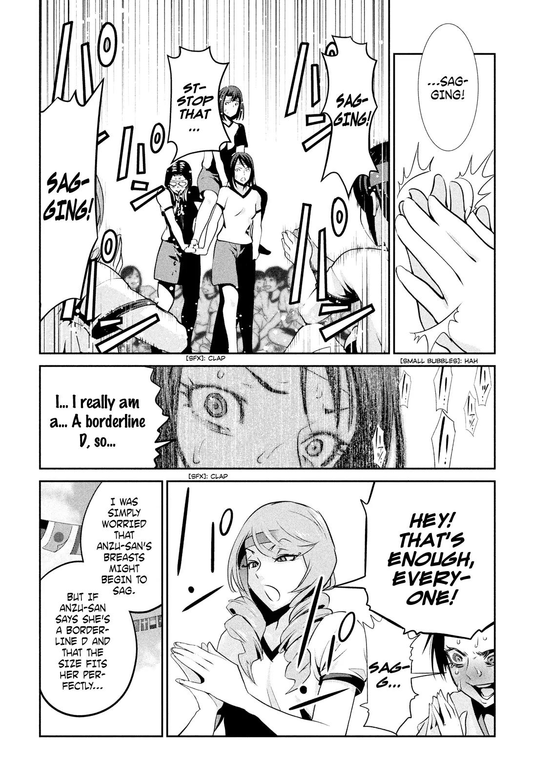 Kangoku Gakuen Chapter 215 page 9 - Chapter 215: Bra Girls
