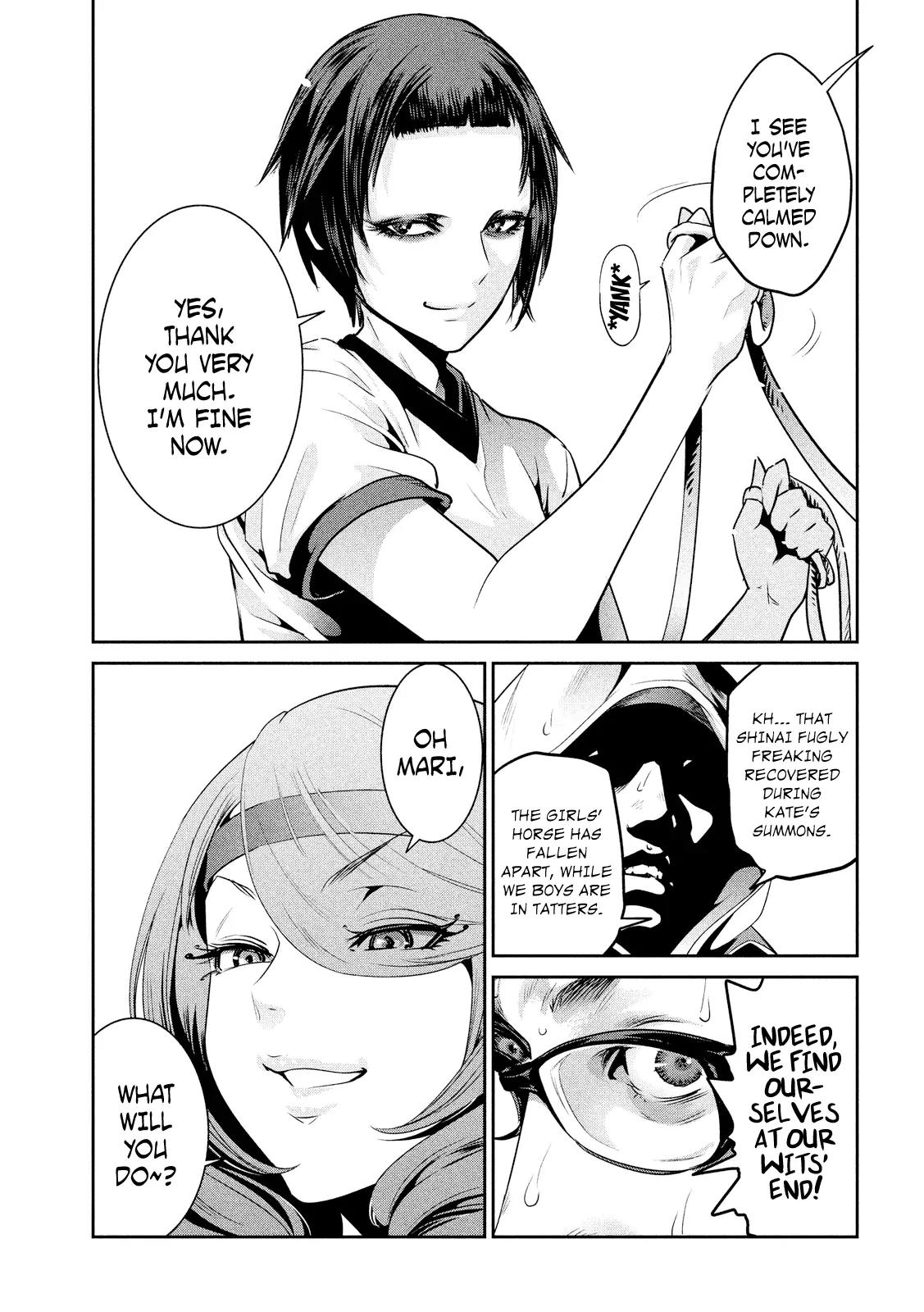 Kangoku Gakuen Chapter 217 page 14 - Chapter 217: The Towering Inferno