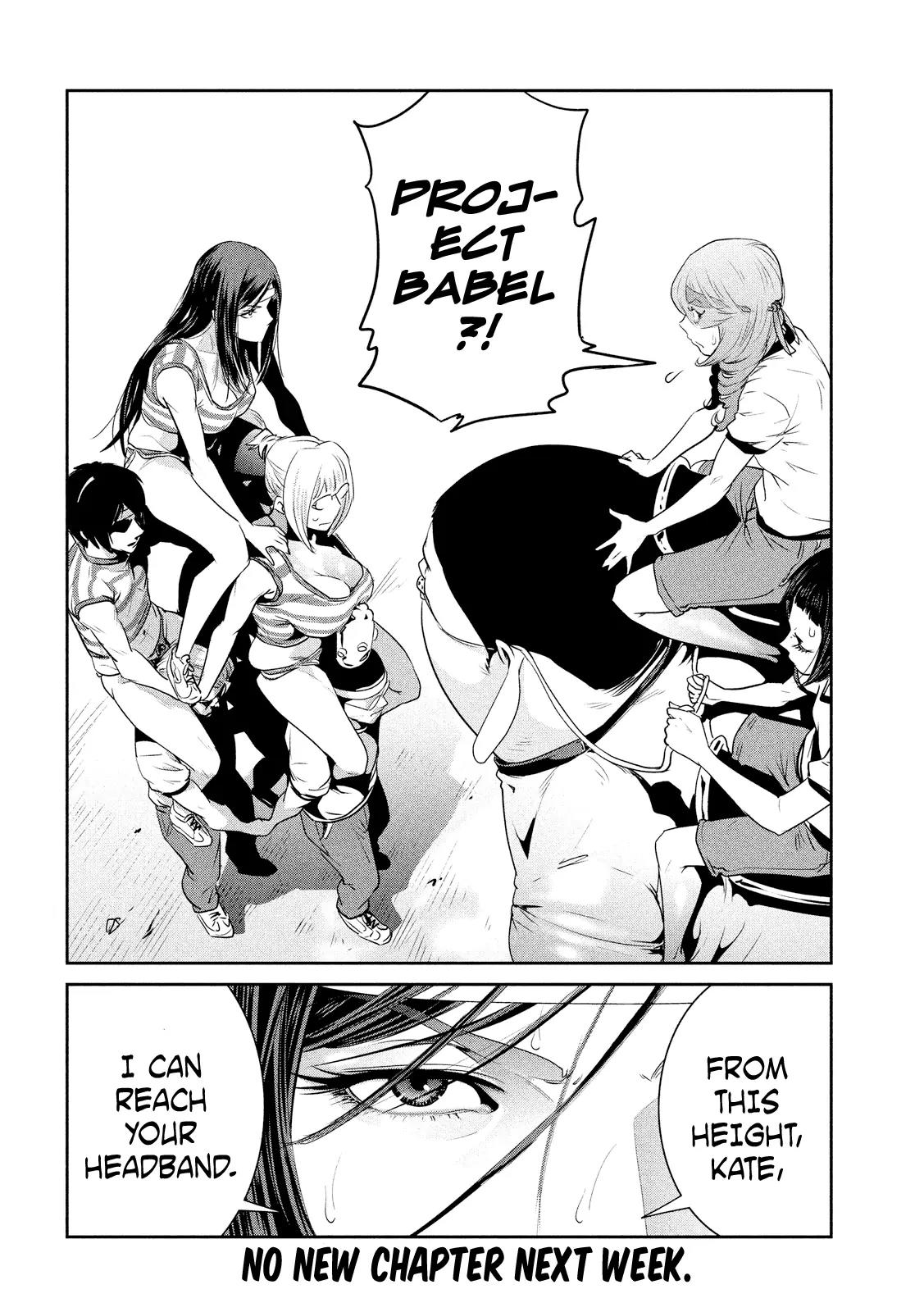 Kangoku Gakuen Chapter 217 page 21 - Chapter 217: The Towering Inferno