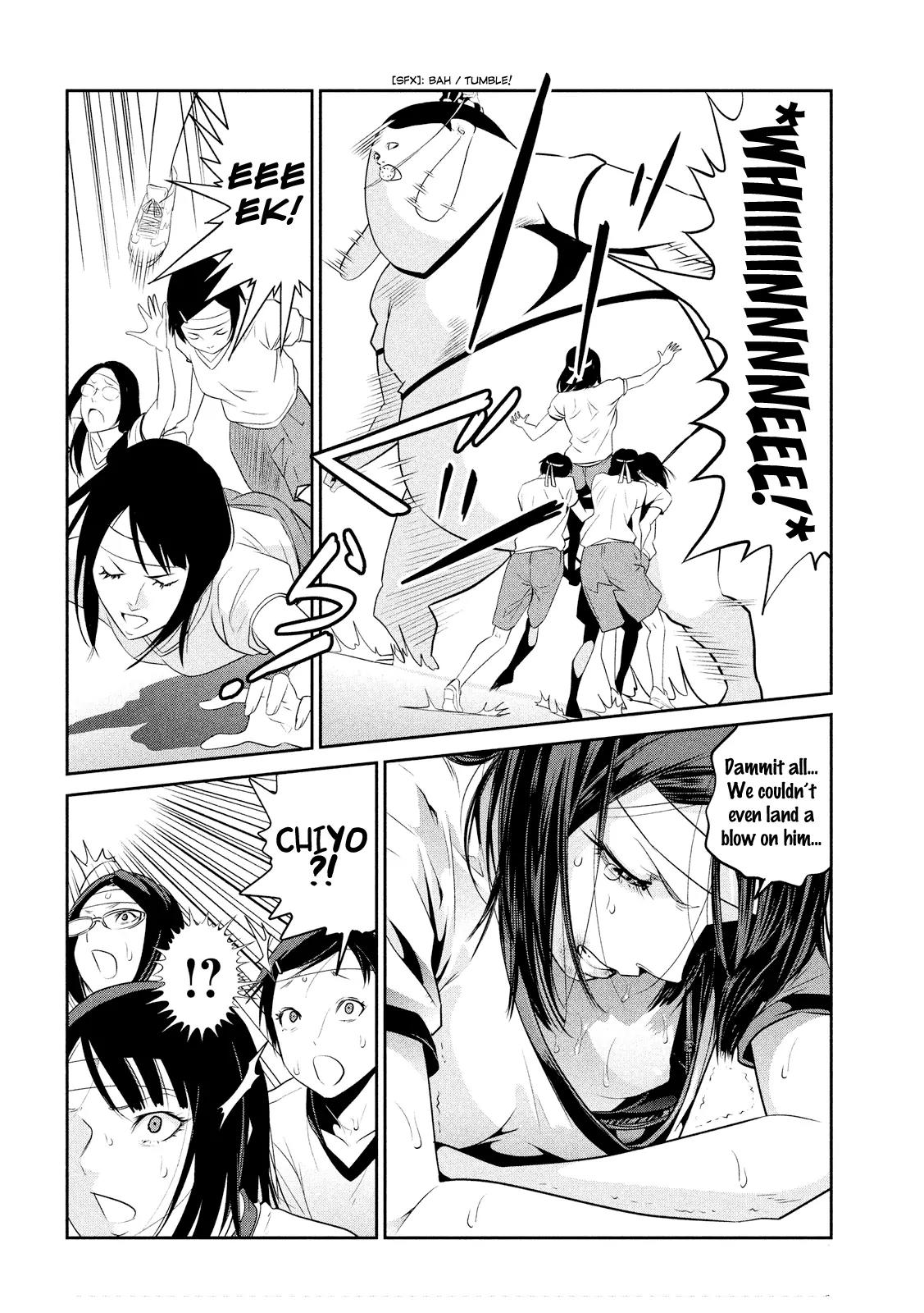 Kangoku Gakuen Chapter 217 page 9 - Chapter 217: The Towering Inferno