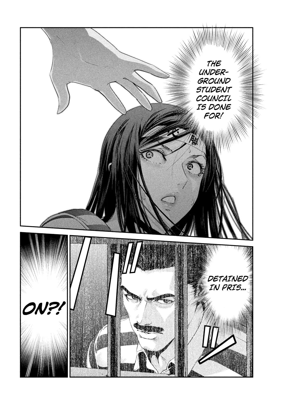 Kangoku Gakuen Chapter 218 page 19 - Chapter 218: Paycheck