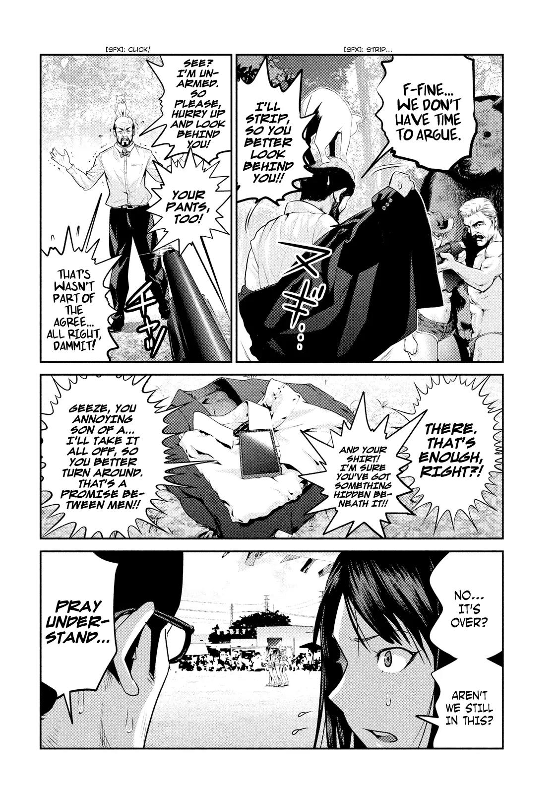 Kangoku Gakuen Chapter 221 page 11 - Chapter 221: The Imitation Game