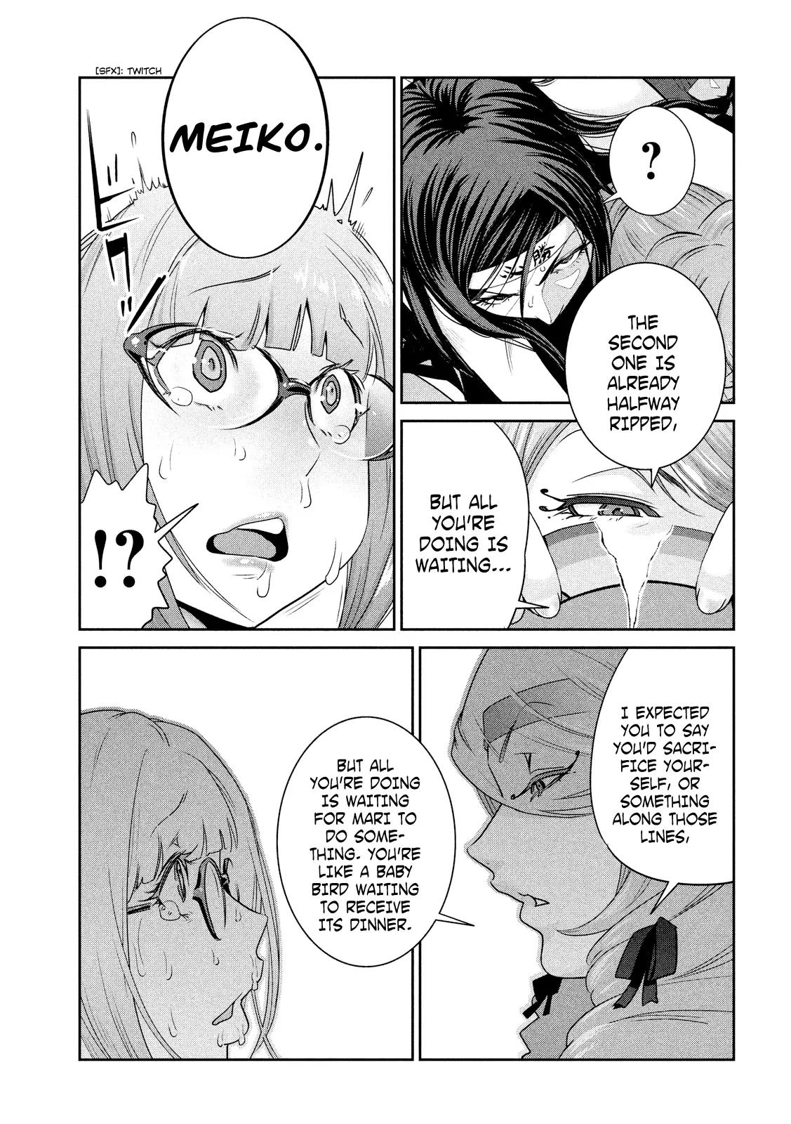 Kangoku Gakuen Chapter 222 page 14 - Chapter 222: All You Need Is Love