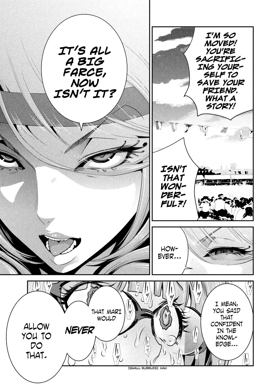 Kangoku Gakuen Chapter 222 page 16 - Chapter 222: All You Need Is Love