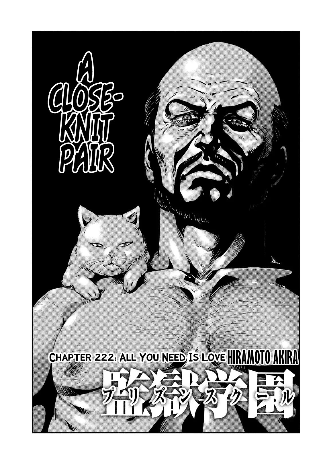 Kangoku Gakuen Chapter 222 page 2 - Chapter 222: All You Need Is Love