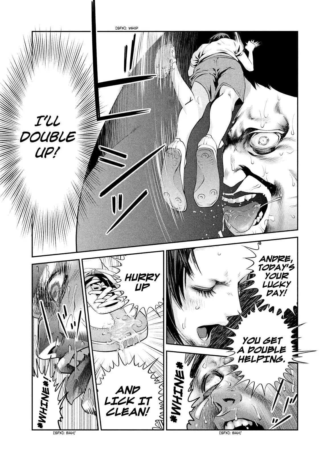 Kangoku Gakuen Chapter 230 page 12 - Chapter 230: I Have to Lick the New Shoes