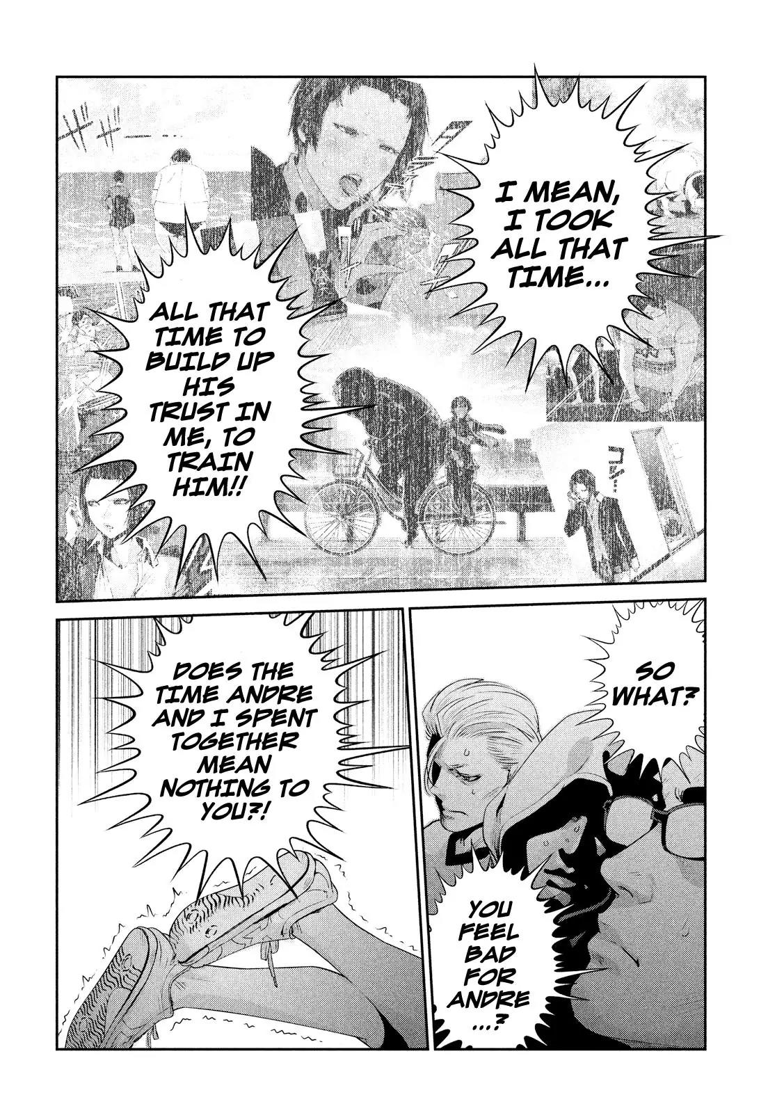 Kangoku Gakuen Chapter 230 page 17 - Chapter 230: I Have to Lick the New Shoes