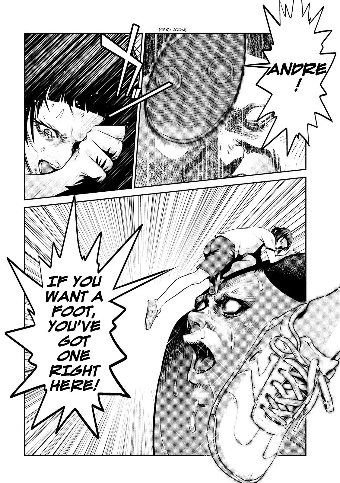 Kangoku Gakuen Chapter 230 page 7 - Chapter 230: I Have to Lick the New Shoes