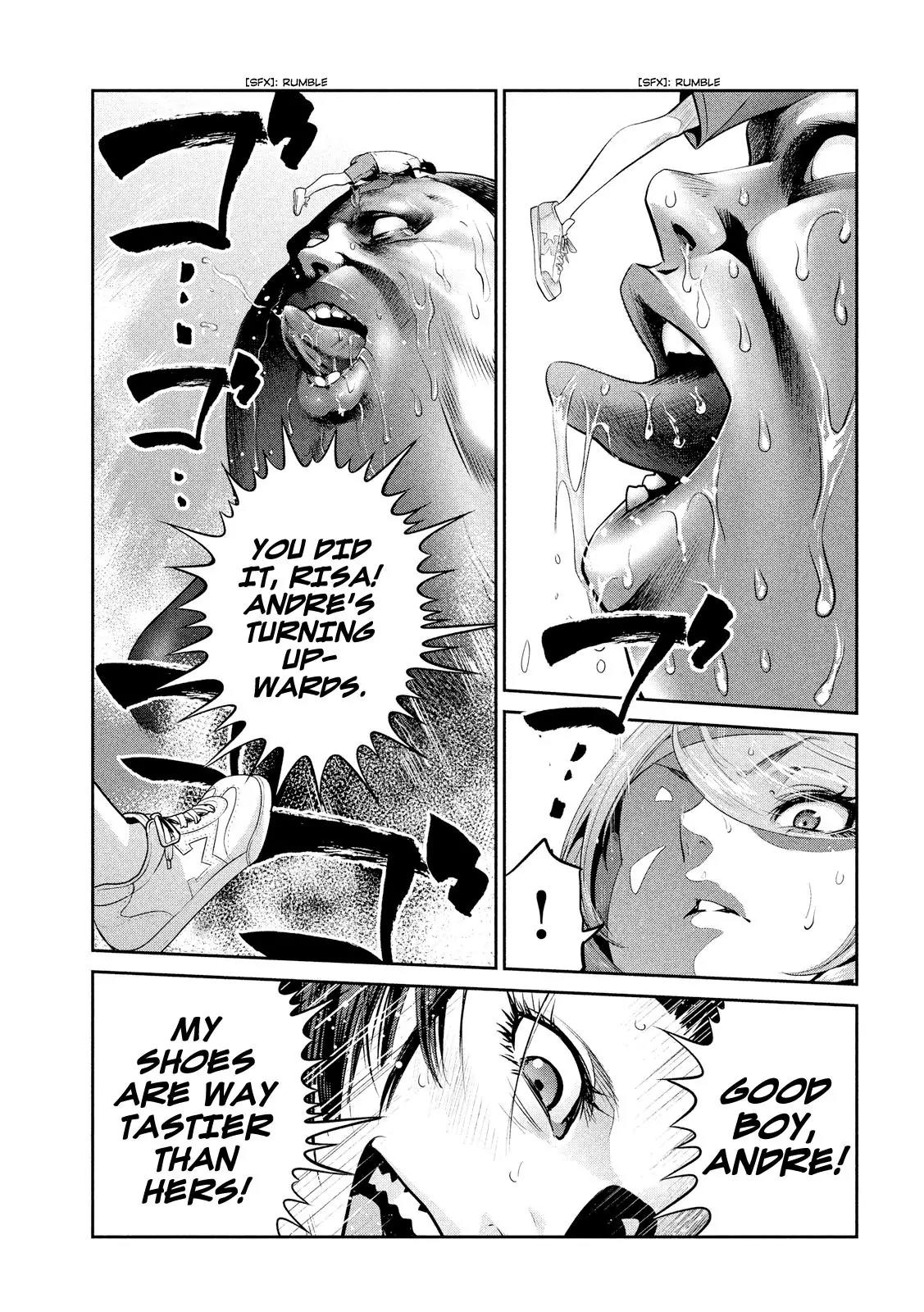 Kangoku Gakuen Chapter 230 page 8 - Chapter 230: I Have to Lick the New Shoes