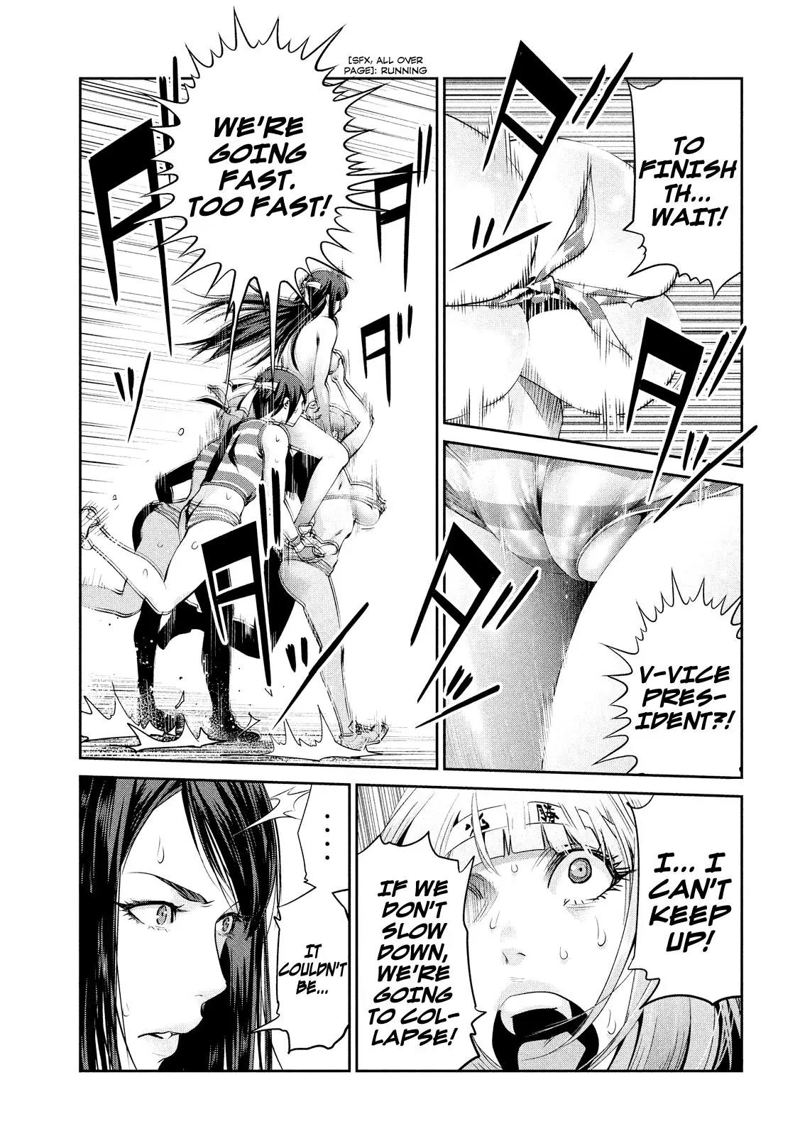 Kangoku Gakuen Chapter 232 page 14 - Chapter 232: God Save My Shoes