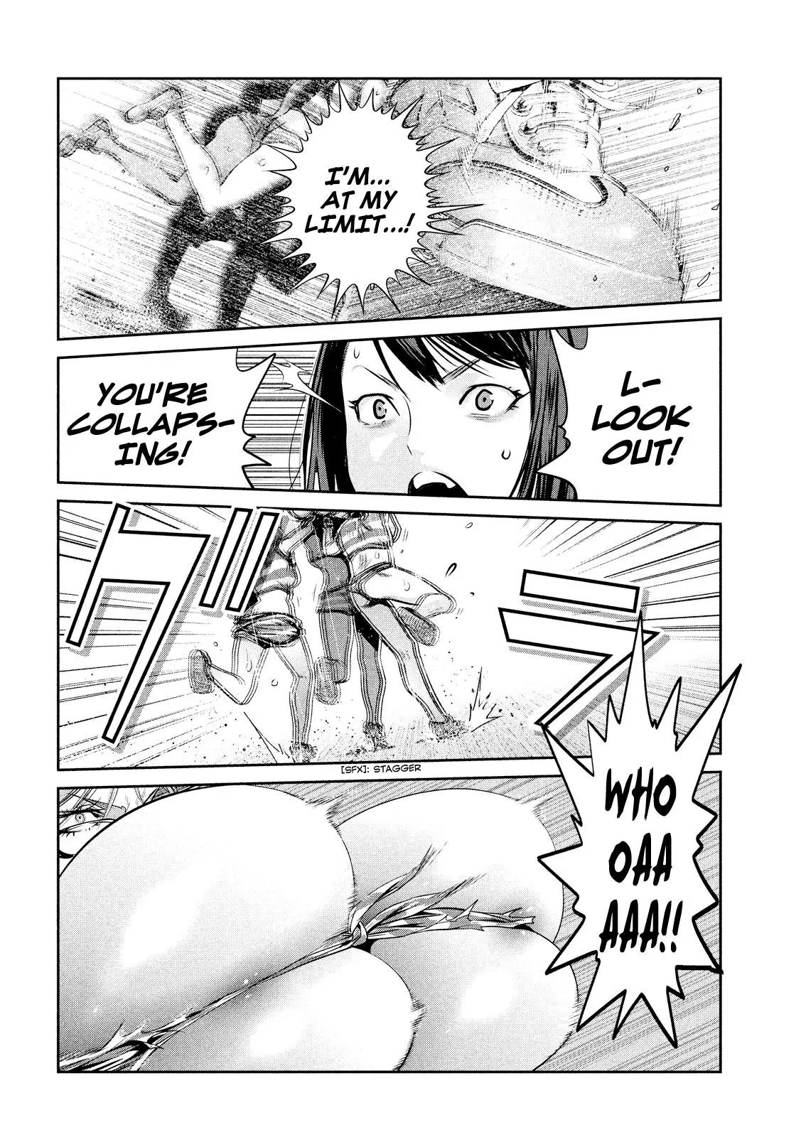 Kangoku Gakuen Chapter 232 page 19 - Chapter 232: God Save My Shoes