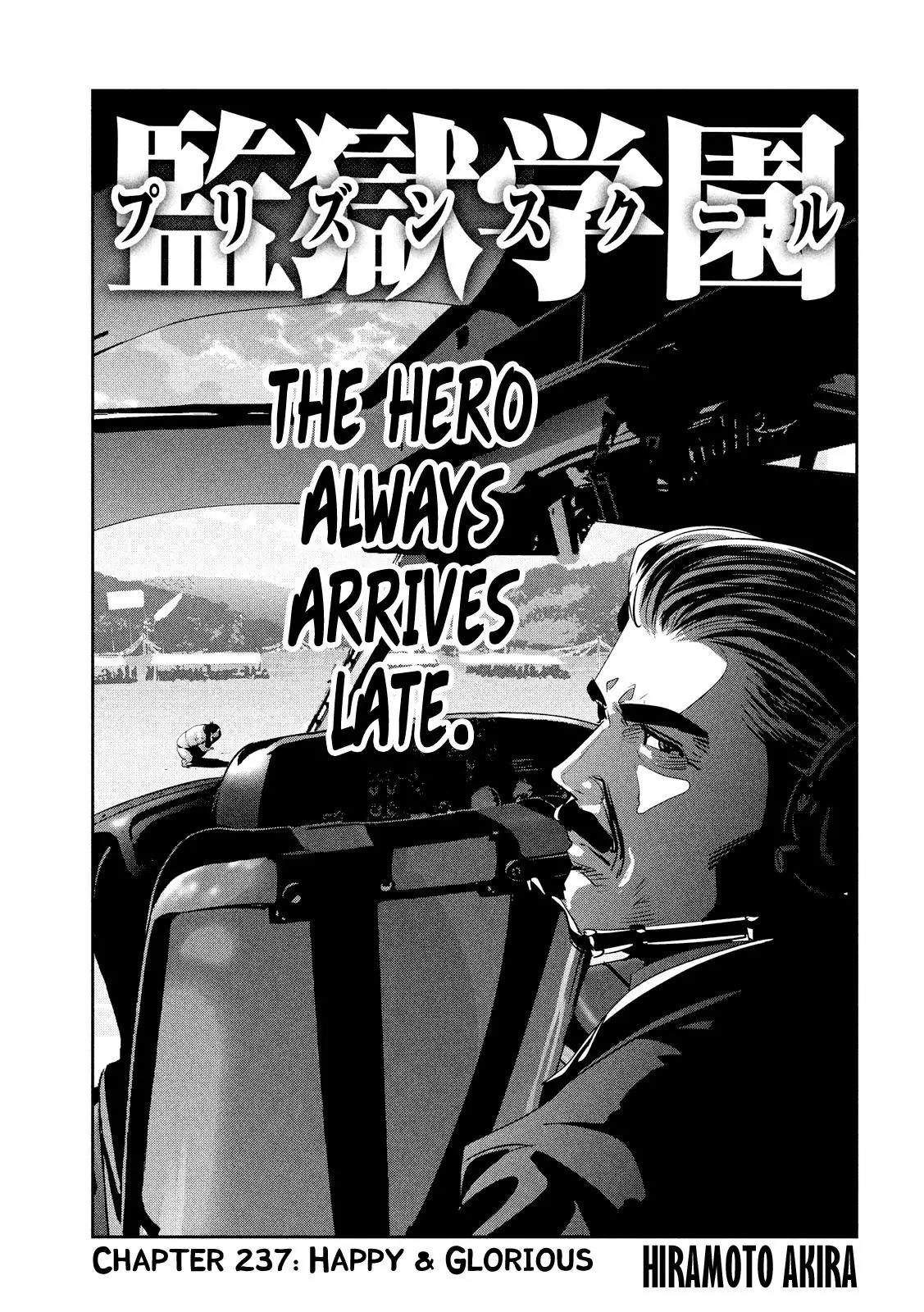 Kangoku Gakuen Chapter 237 page 2 - Chapter 237: Happys & Glorious