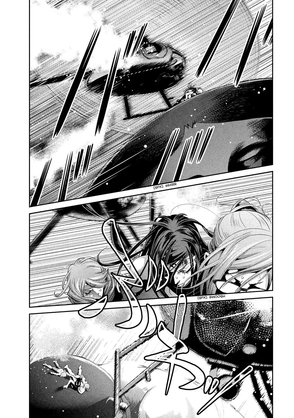 Kangoku Gakuen Chapter 240 page 10 - Chapter 240: Black Hawk Down