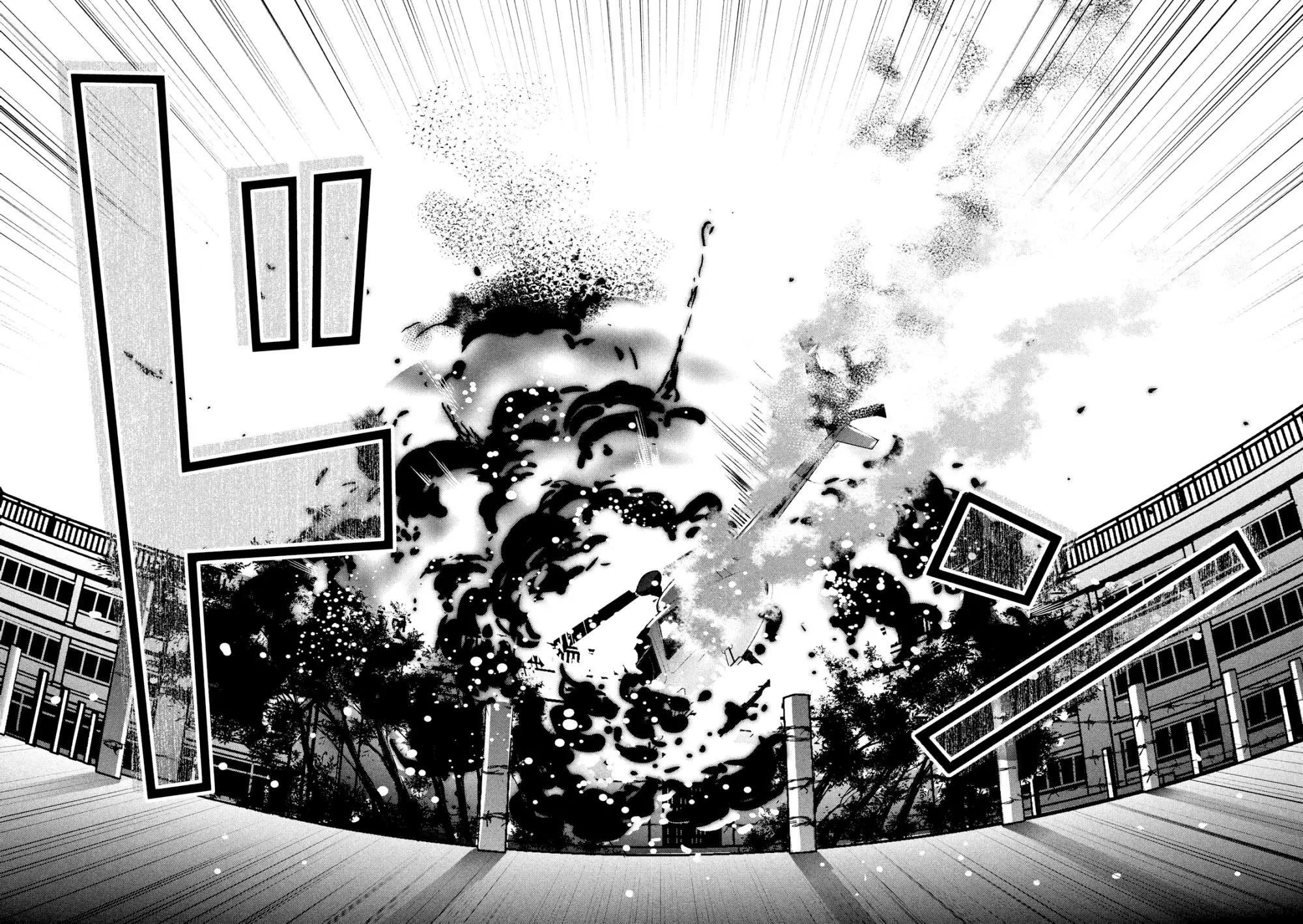 Kangoku Gakuen Chapter 240 page 13 - Chapter 240: Black Hawk Down