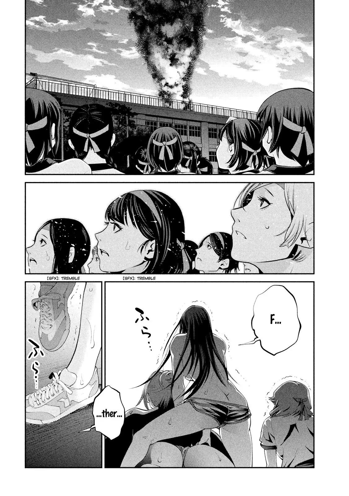 Kangoku Gakuen Chapter 240 page 14 - Chapter 240: Black Hawk Down