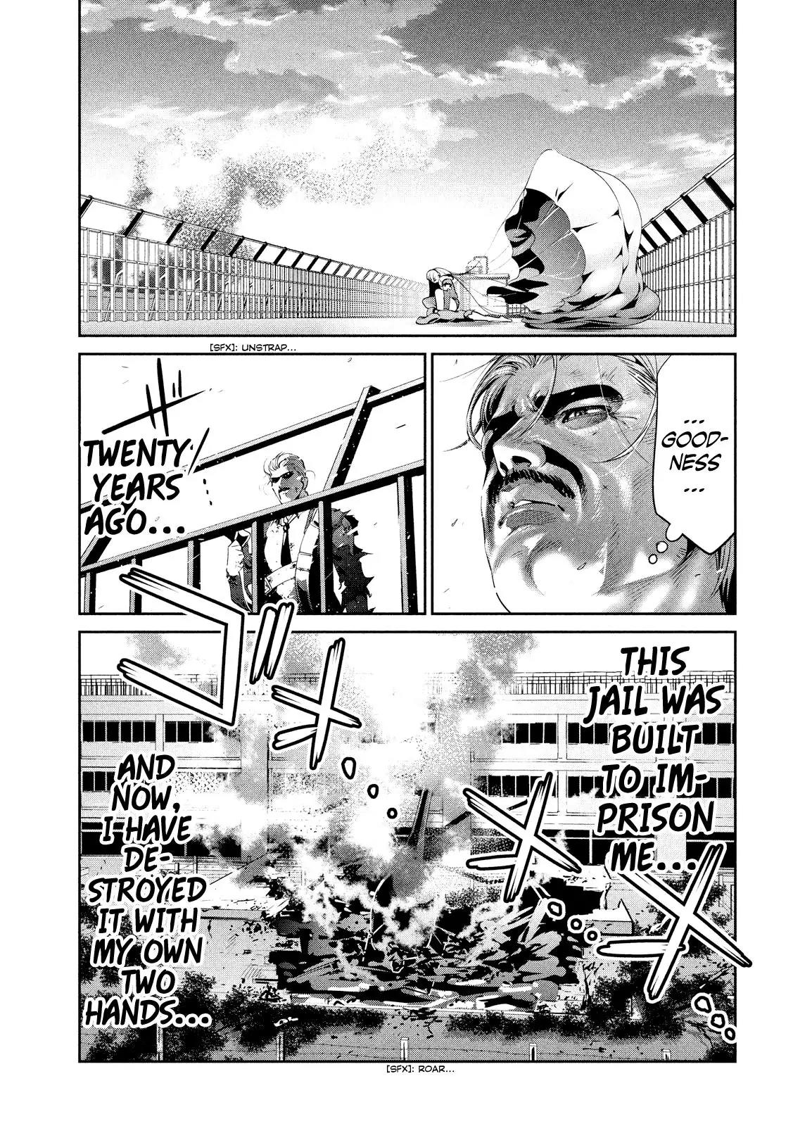 Kangoku Gakuen Chapter 240 page 17 - Chapter 240: Black Hawk Down