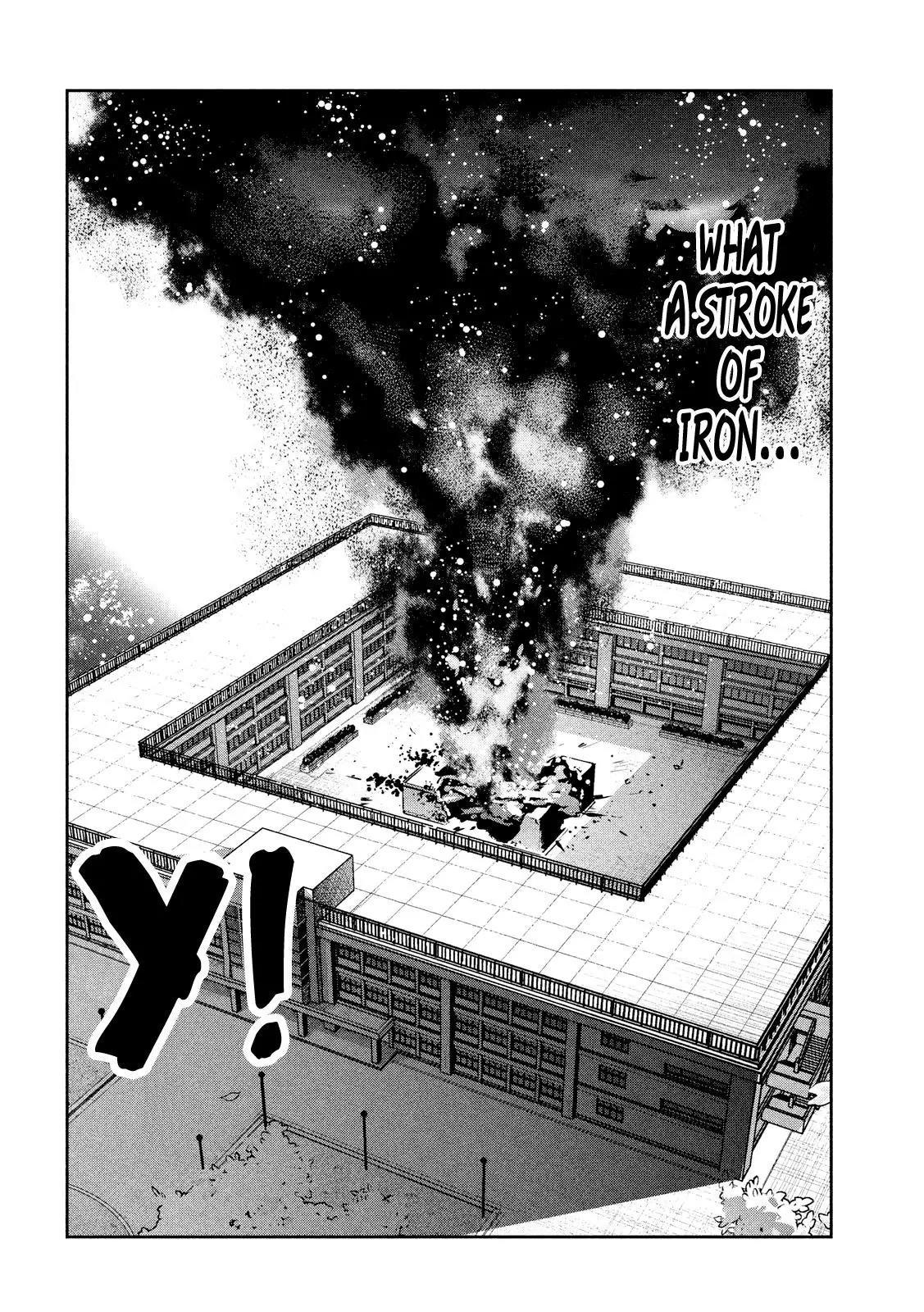 Kangoku Gakuen Chapter 240 page 18 - Chapter 240: Black Hawk Down