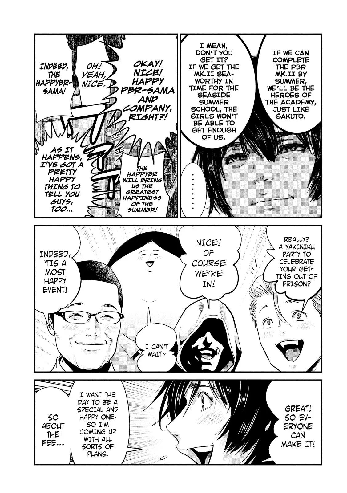 Kangoku Gakuen Chapter 245 page 14 - Chapter 245: Yakiniku Road of Honor