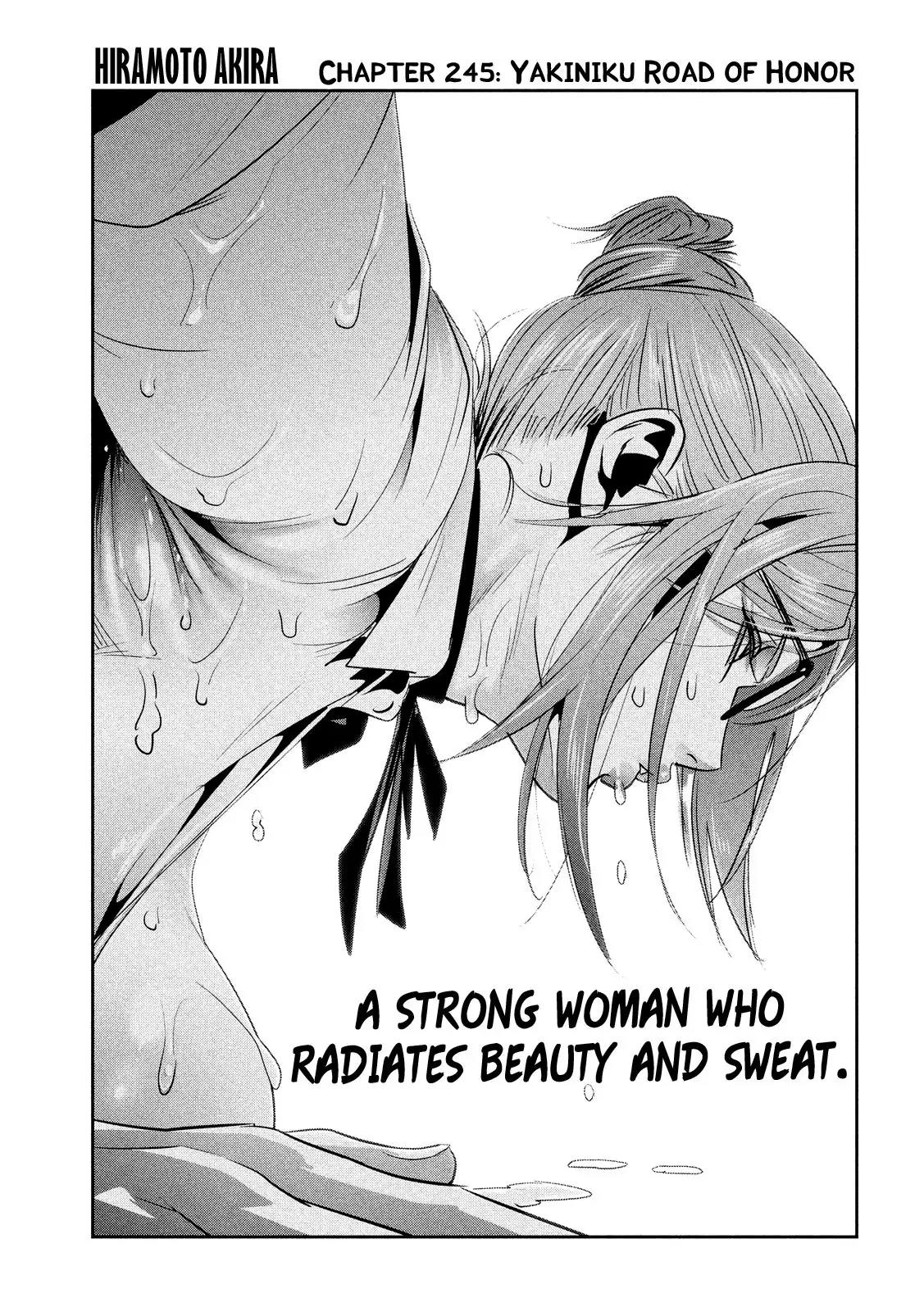 Kangoku Gakuen Chapter 245 page 4 - Chapter 245: Yakiniku Road of Honor