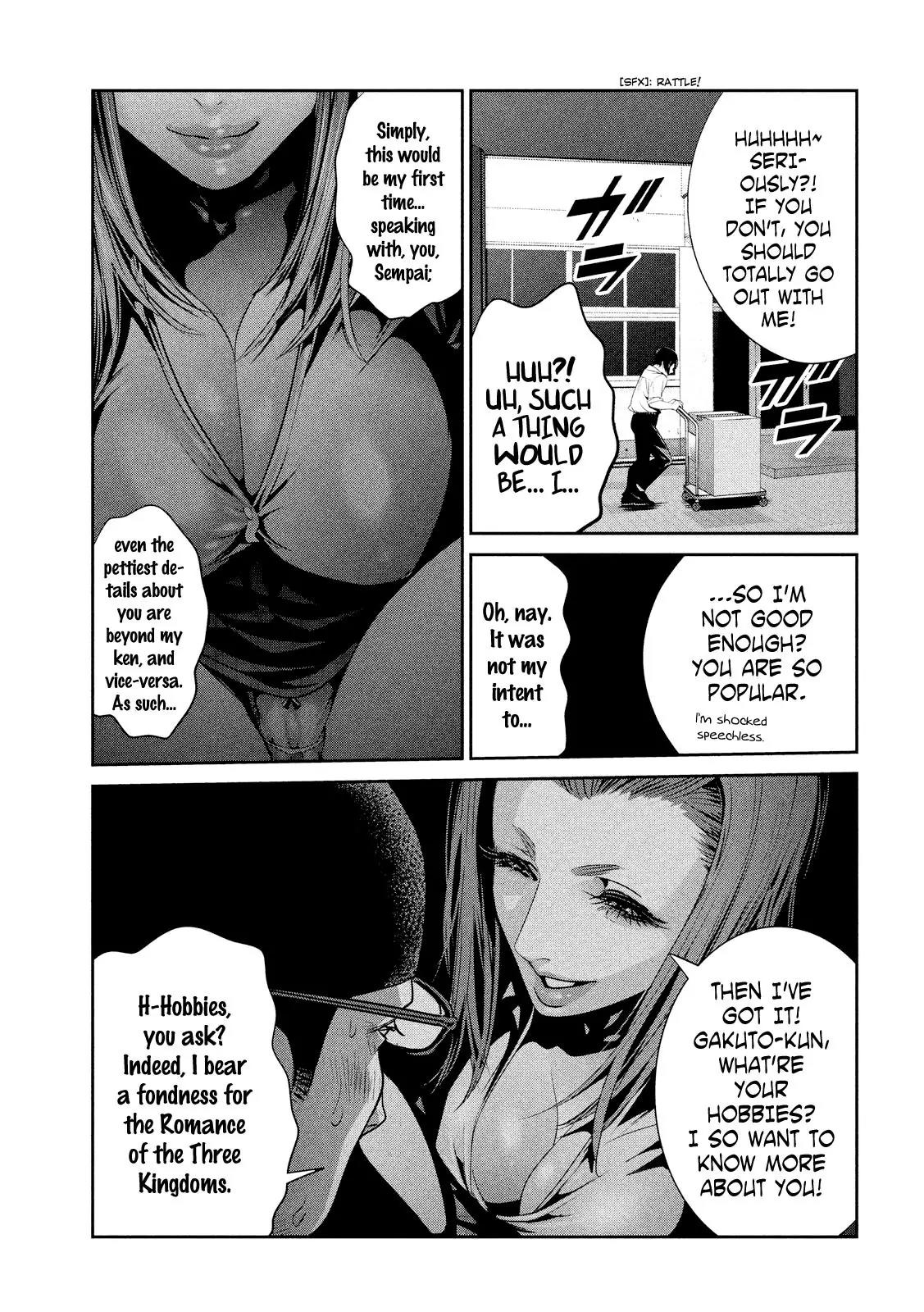 Kangoku Gakuen Chapter 247 page 6 - Chapter 247: While the Women are Throwing