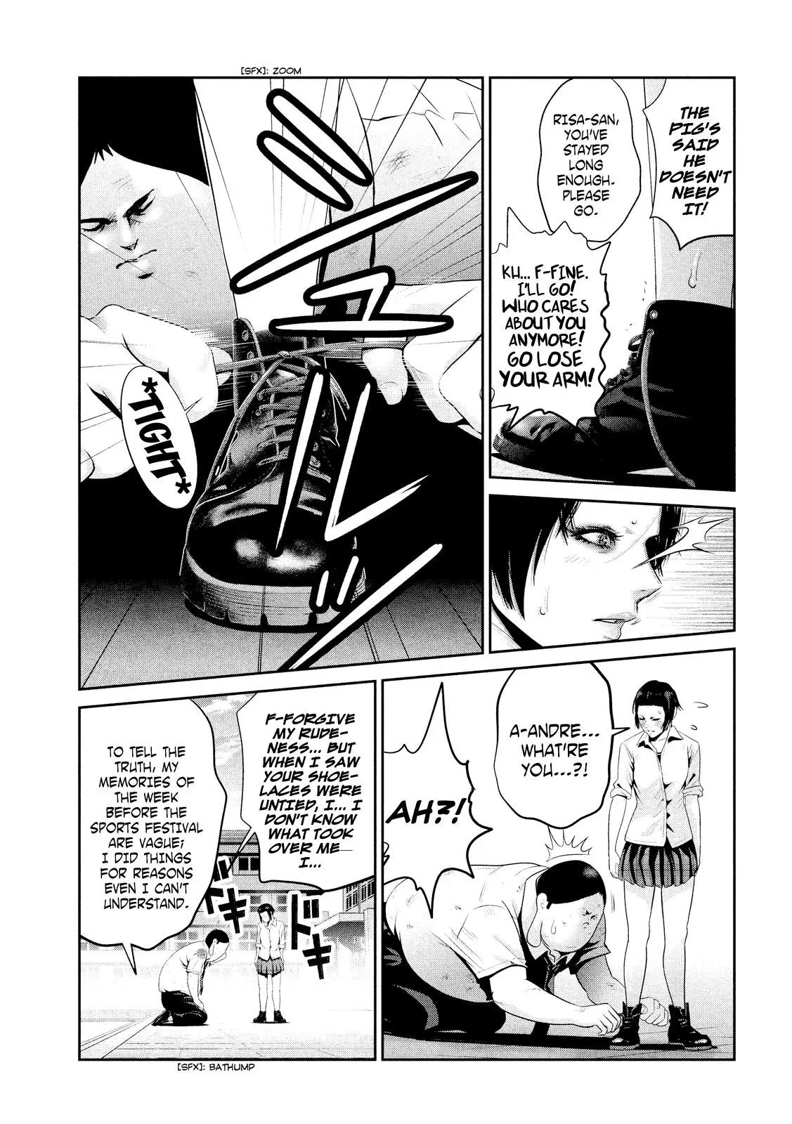 Kangoku Gakuen Chapter 248 page 10 - Chapter 248: The Postman Always Knocks Twice