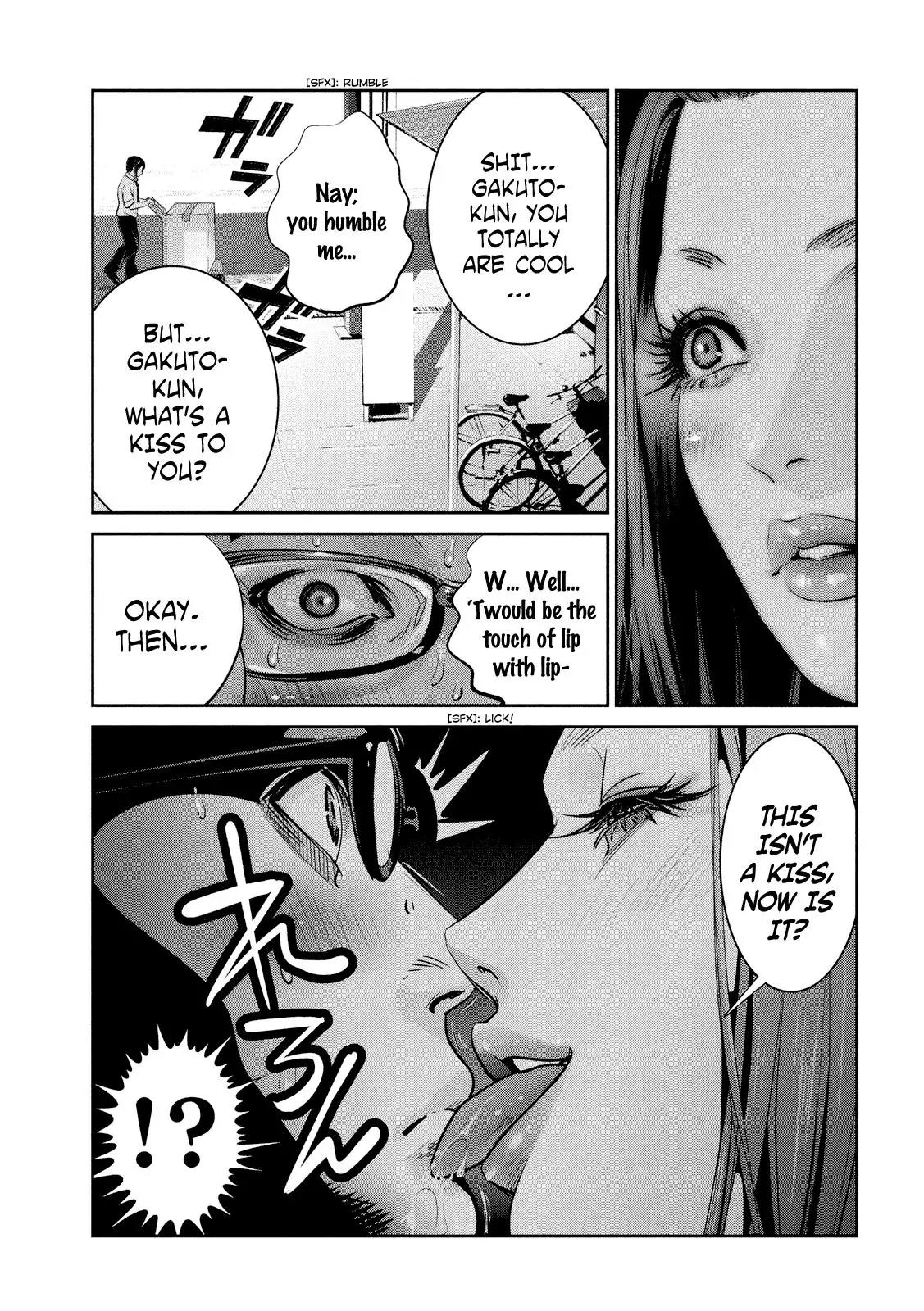 Kangoku Gakuen Chapter 248 page 14 - Chapter 248: The Postman Always Knocks Twice