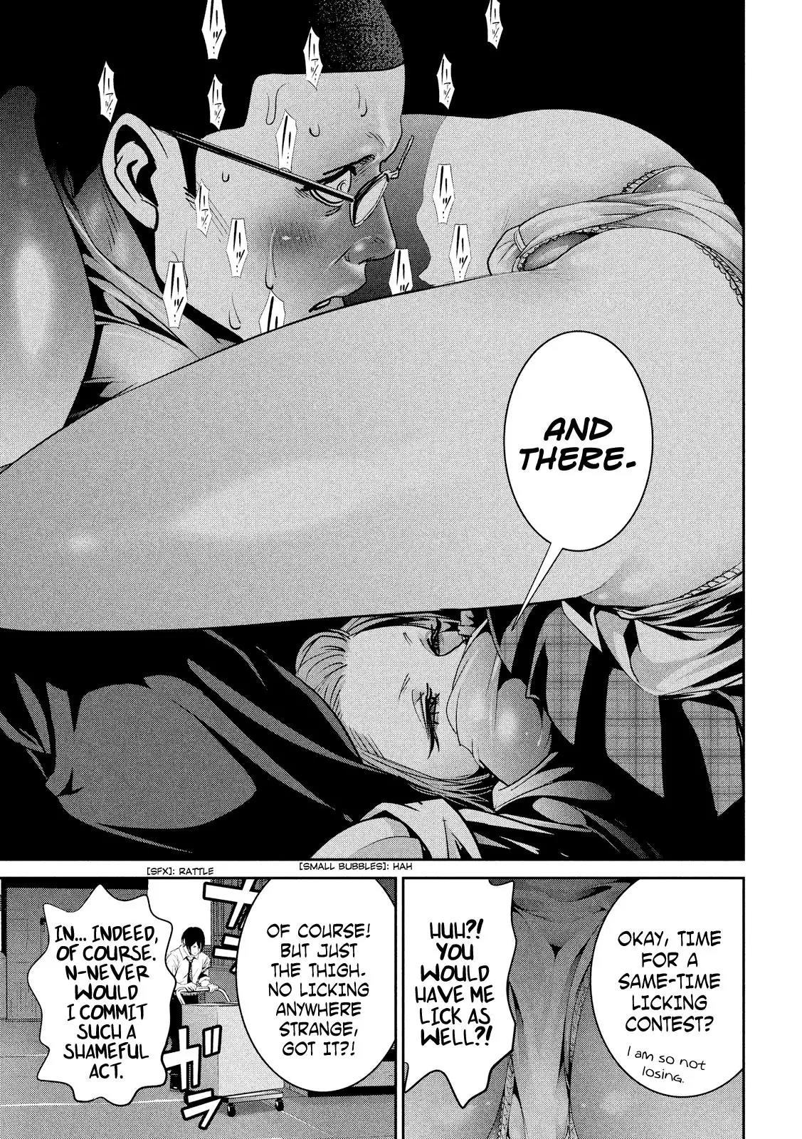Kangoku Gakuen Chapter 248 page 18 - Chapter 248: The Postman Always Knocks Twice