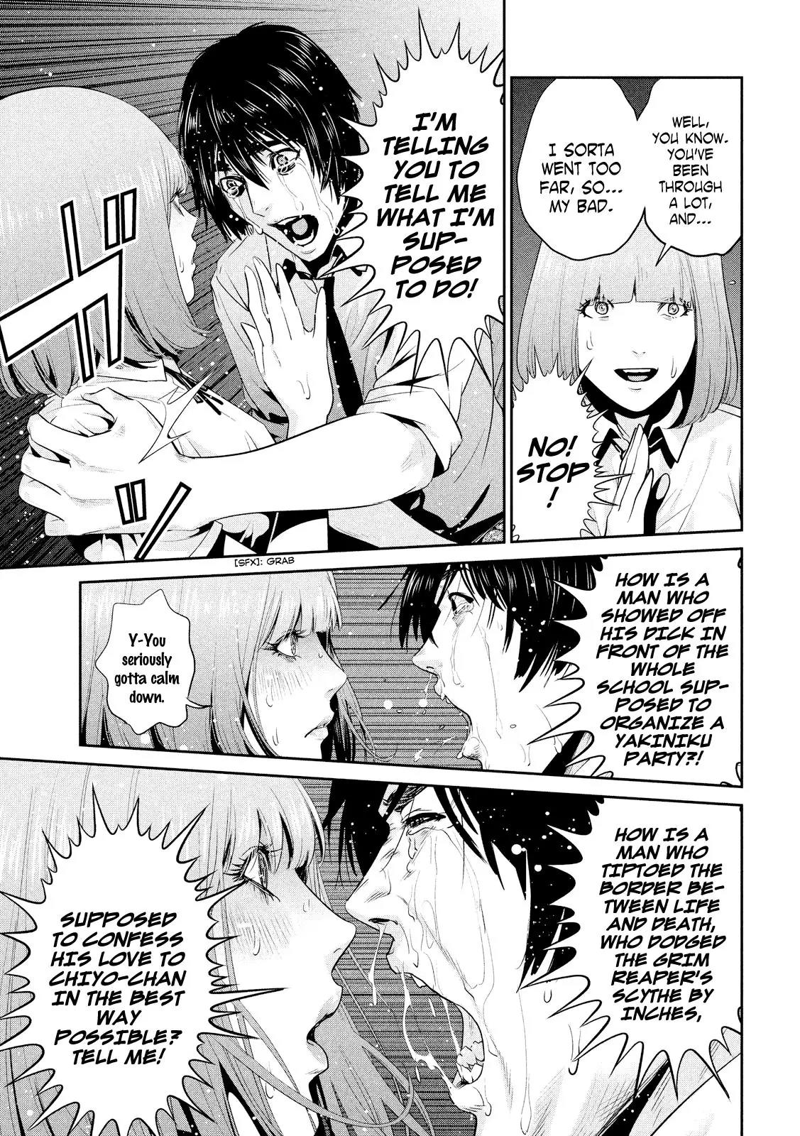 Kangoku Gakuen Chapter 250 page 14 - Chapter 250: Hana Wars