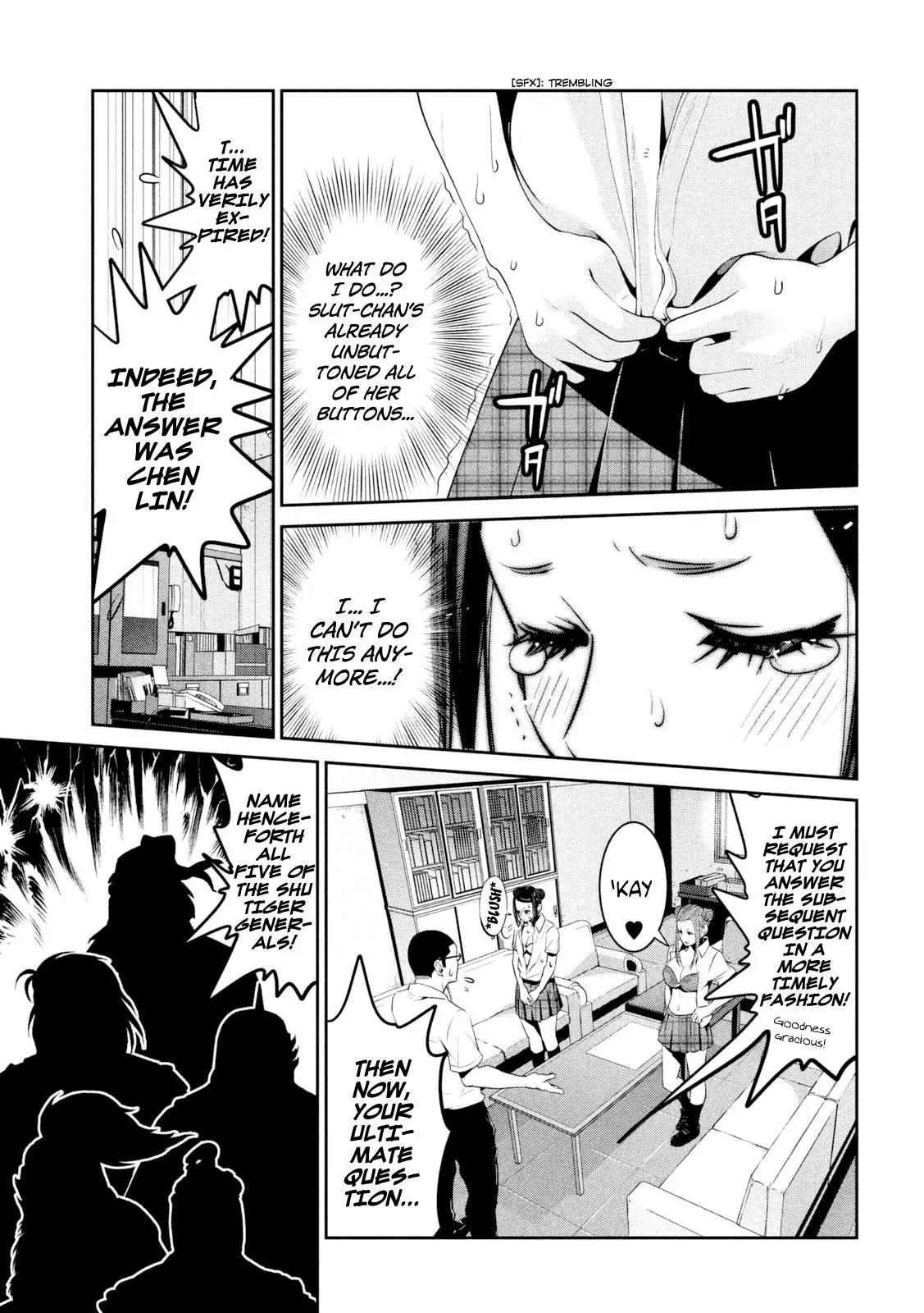 Kangoku Gakuen Chapter 256 page 10 - Chapter 256: Quiz Show