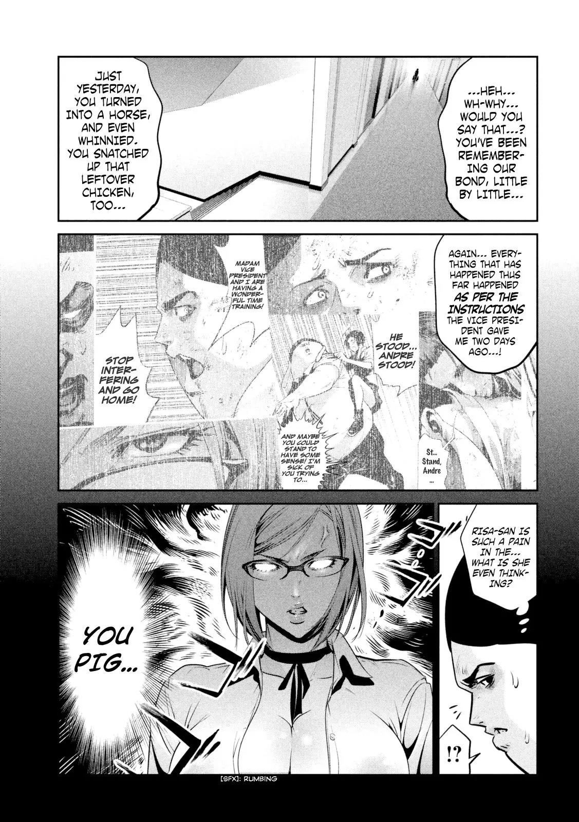 Kangoku Gakuen Chapter 258 page 10 - Chapter 258: You're Not You Hiramoto Akira