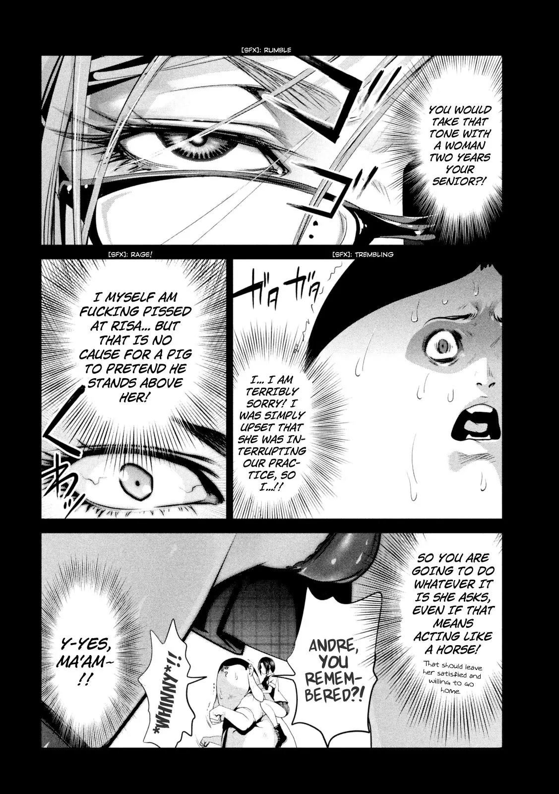 Kangoku Gakuen Chapter 258 page 11 - Chapter 258: You're Not You Hiramoto Akira