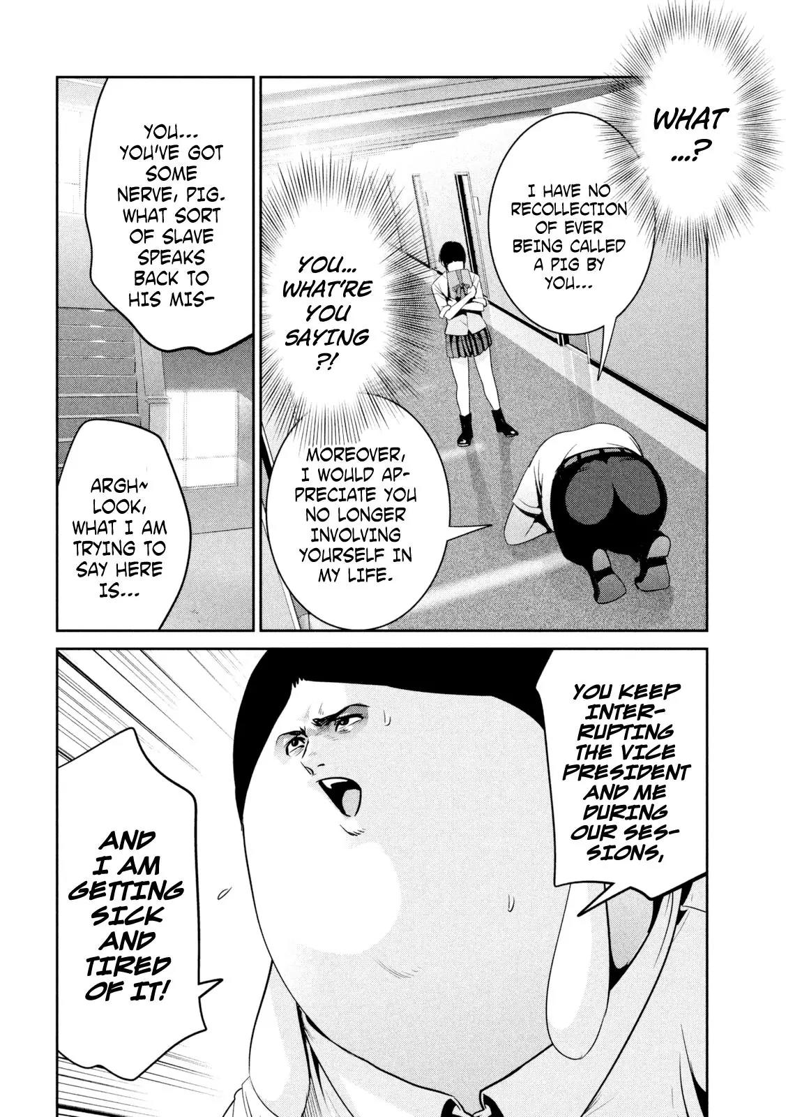 Kangoku Gakuen Chapter 258 page 9 - Chapter 258: You're Not You Hiramoto Akira