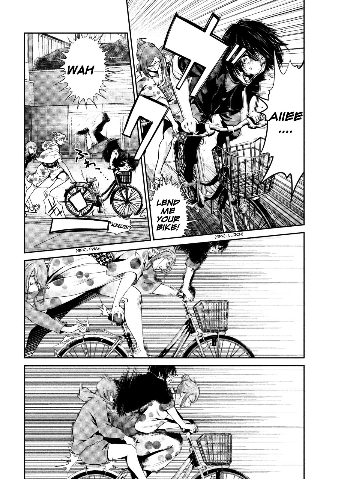 Kangoku Gakuen Chapter 261 page 3 - Chapter 261: The Bicycle Thief