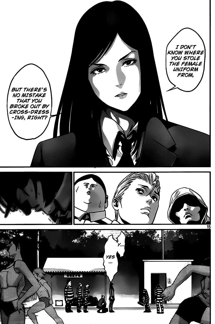 Kangoku Gakuen Chapter 29 page 15 - Chapter 29 : Disdain