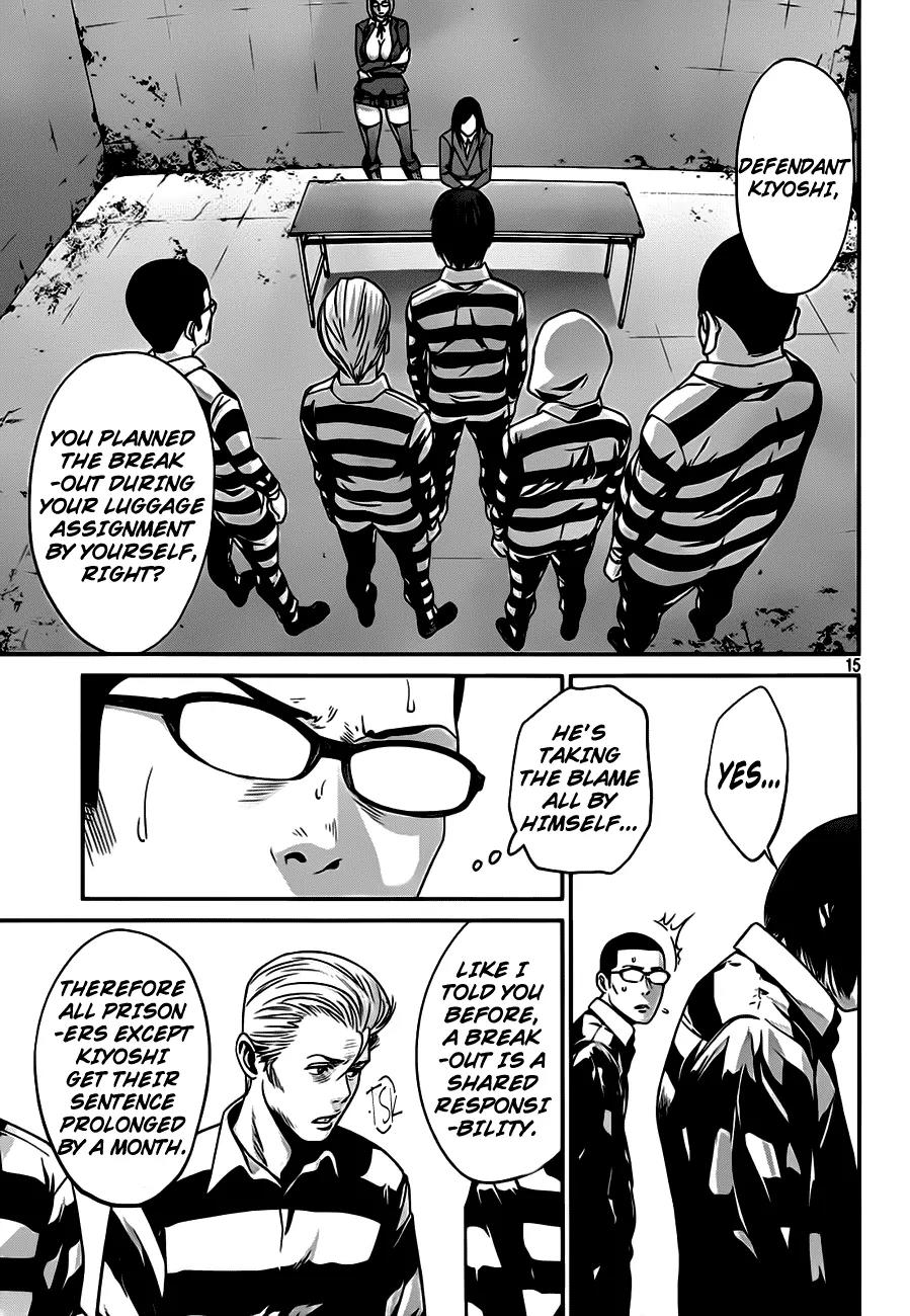 Kangoku Gakuen Chapter 30 page 15 - Chapter 30 : Decision