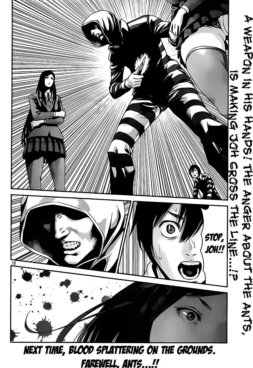 Kangoku Gakuen Chapter 37 page 19 - Chapter 37 : Giants