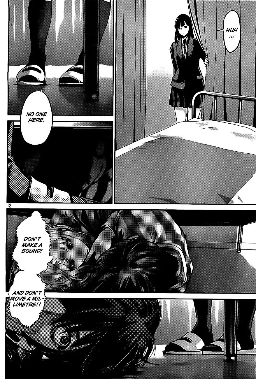 Kangoku Gakuen Chapter 39 page 12 - Chapter 39 : Hana on the Counter-Attack