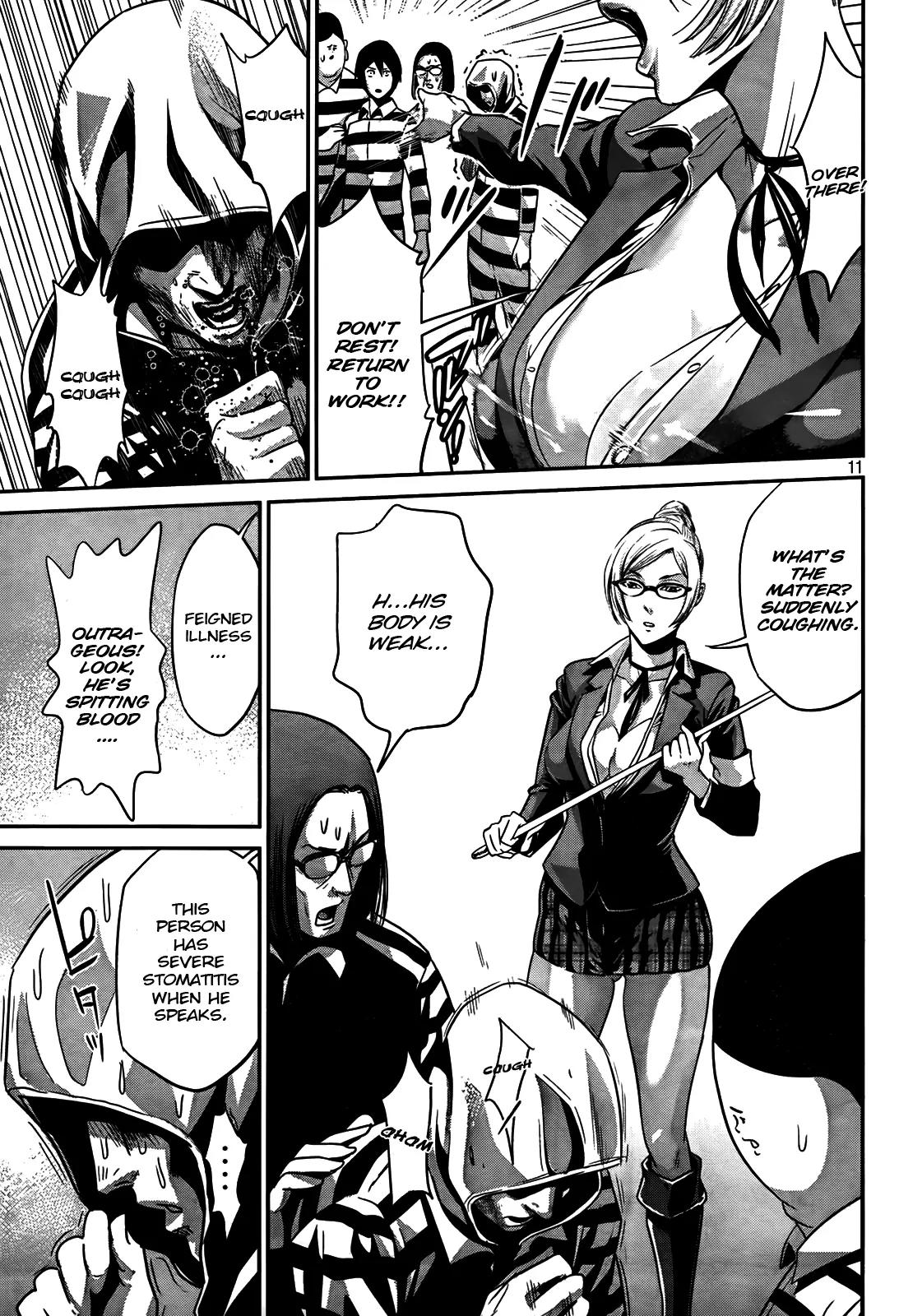 Kangoku Gakuen Chapter 4 page 11 - Chapter 4 : Stick to the Barricade