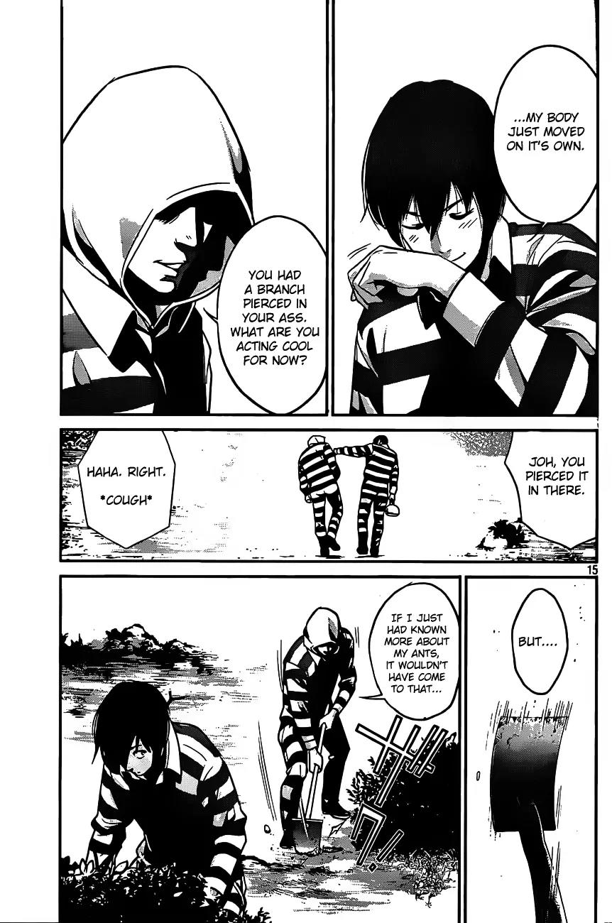 Kangoku Gakuen Chapter 40 page 15 - Chapter 40 : Impact