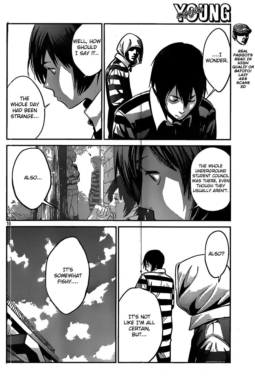 Kangoku Gakuen Chapter 40 page 16 - Chapter 40 : Impact