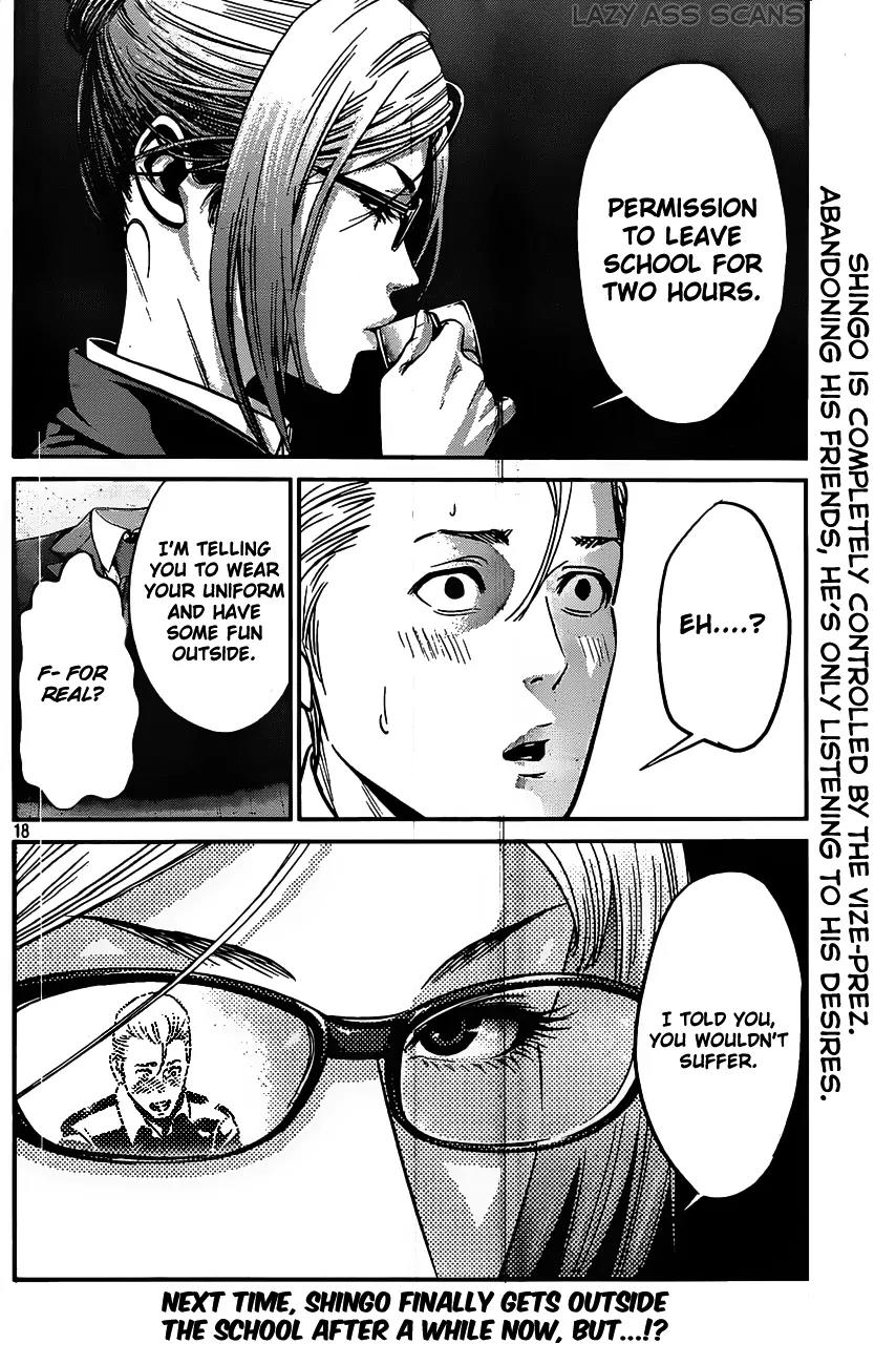 Kangoku Gakuen Chapter 40 page 18 - Chapter 40 : Impact
