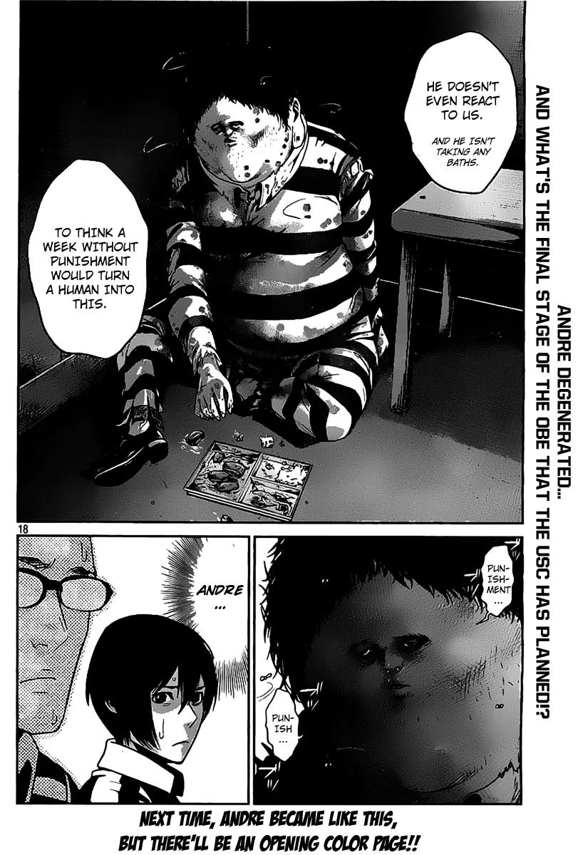 Kangoku Gakuen Chapter 47 page 18 - Chapter 47 : My Slave Diary
