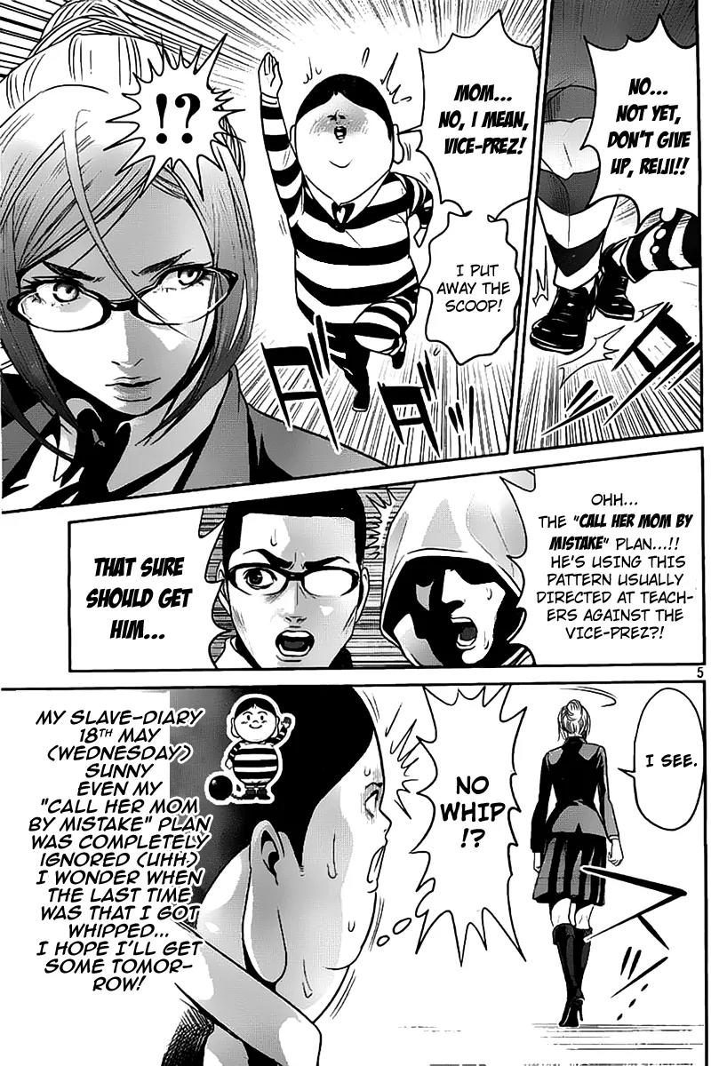 Kangoku Gakuen Chapter 47 page 5 - Chapter 47 : My Slave Diary